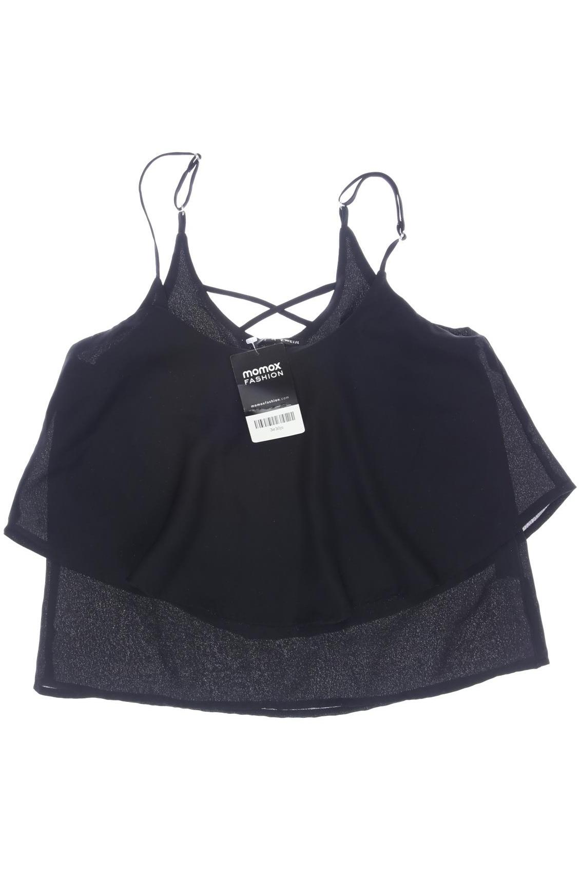 

Tally Weijl Damen Top, schwarz, Gr. 34