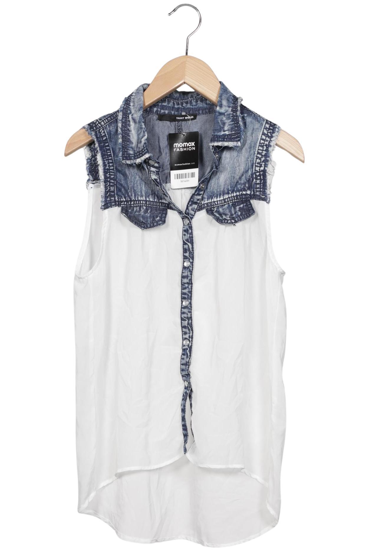 

Tally Weijl Damen Bluse, weiß, Gr. 36