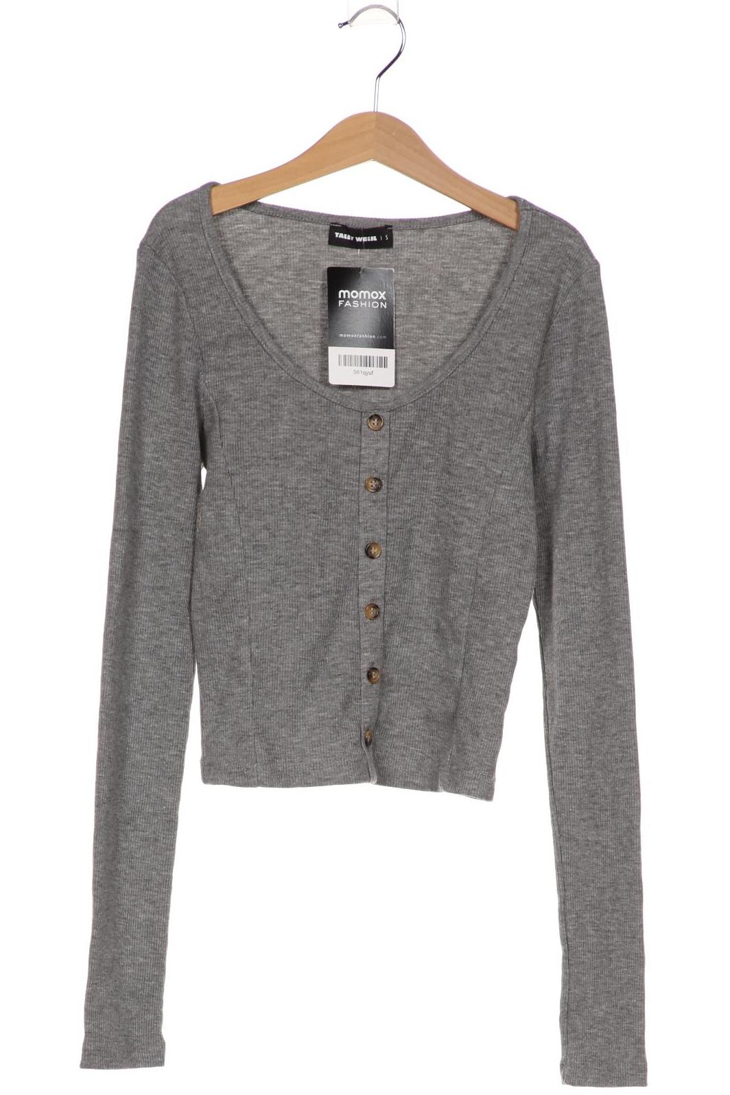 

Tally Weijl Damen Langarmshirt, grau, Gr. 36