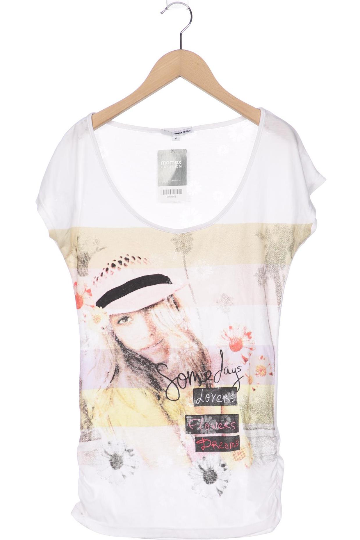 

Tally Weijl Damen T-Shirt, weiß