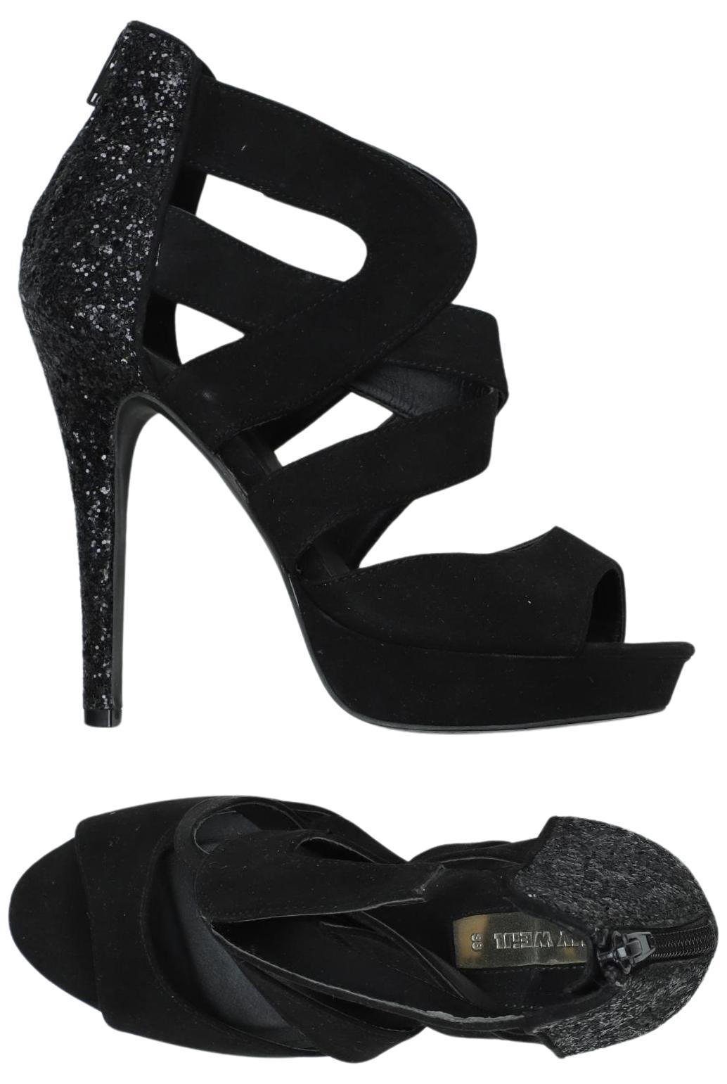 

Tally Weijl Damen Sandale, schwarz, Gr. 38