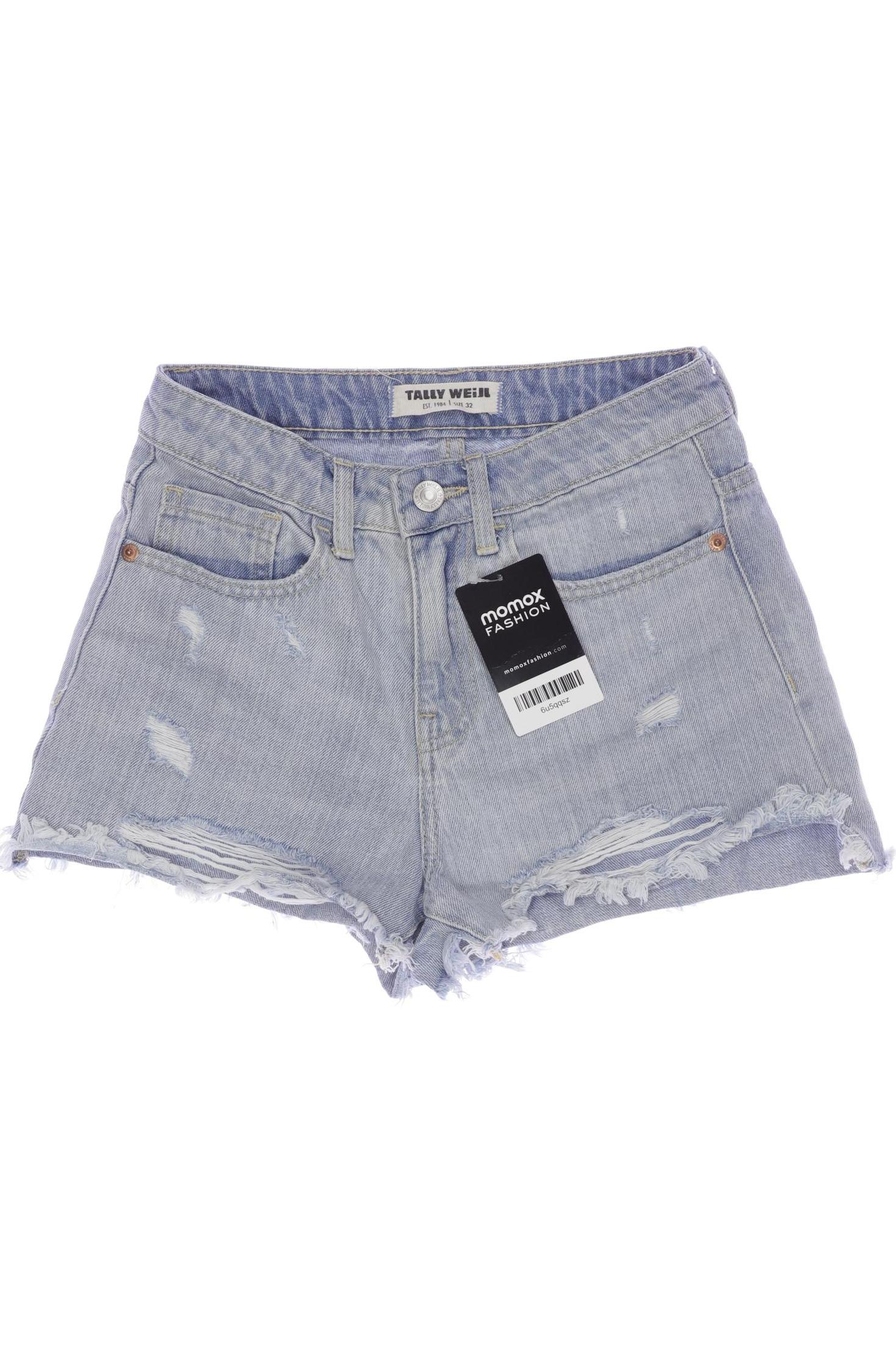 

Tally Weijl Damen Shorts, hellblau, Gr. 32