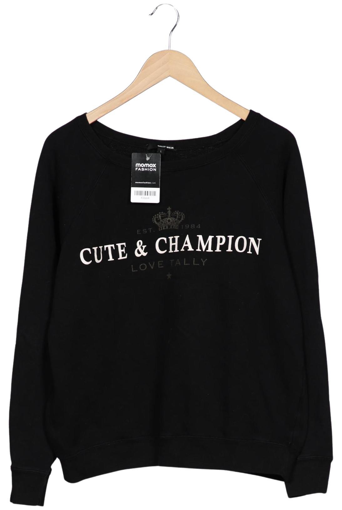 

Tally Weijl Damen Sweatshirt, schwarz, Gr. 42