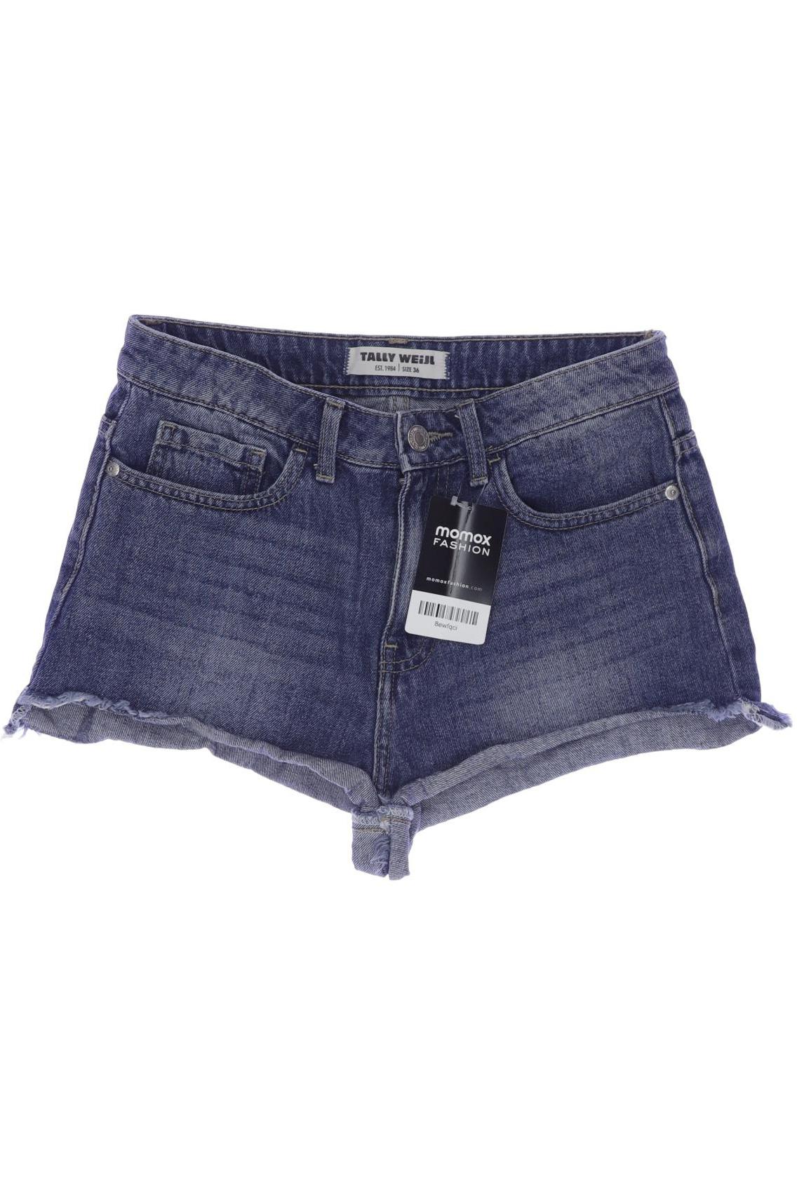 

Tally Weijl Damen Shorts, blau, Gr. 36