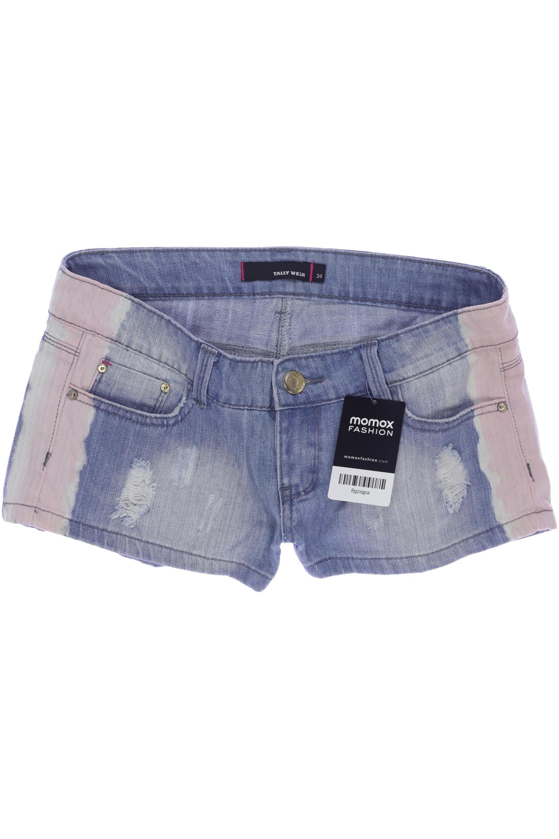 

Tally Weijl Damen Shorts, blau, Gr. 34