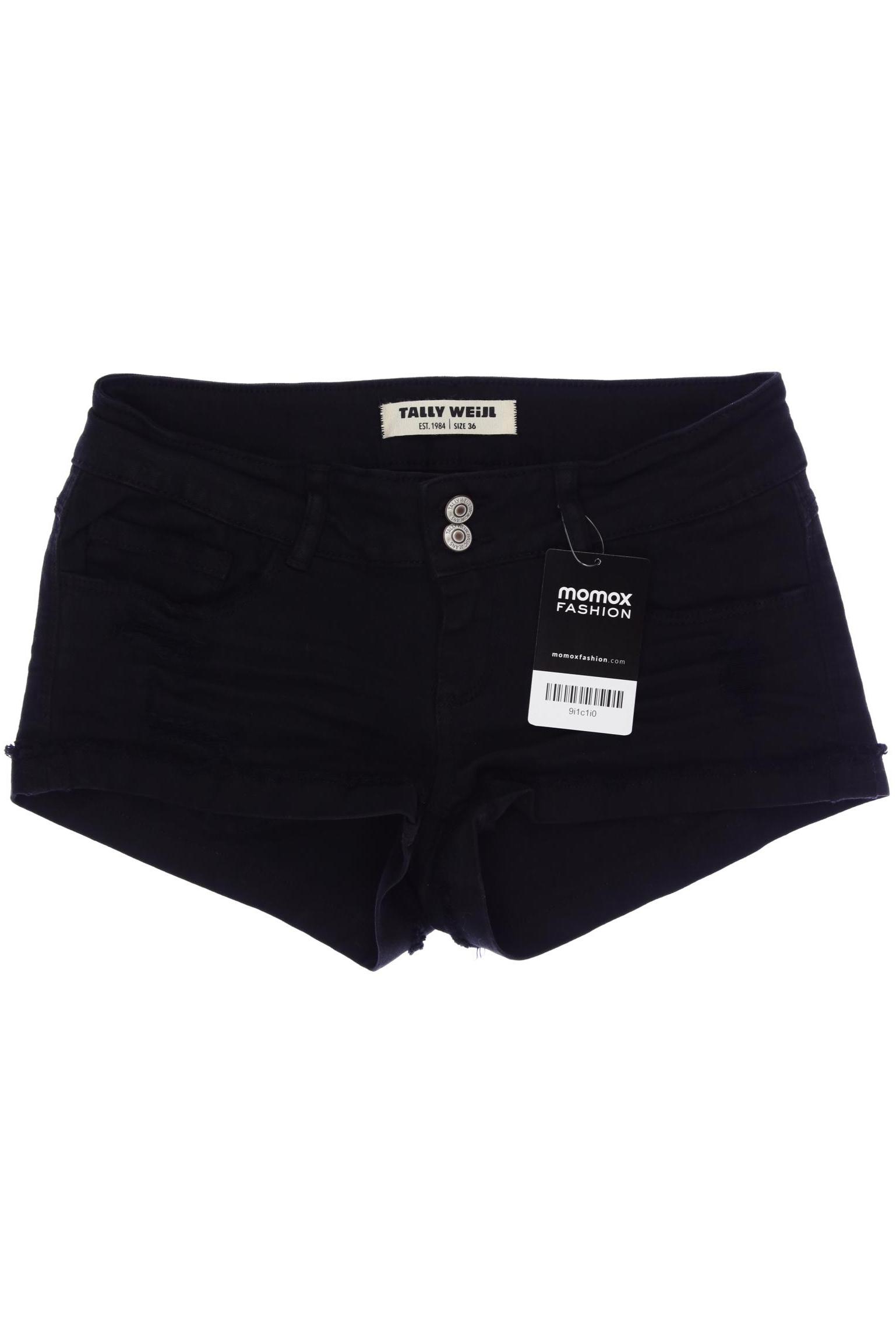 

Tally Weijl Damen Shorts, schwarz, Gr. 36