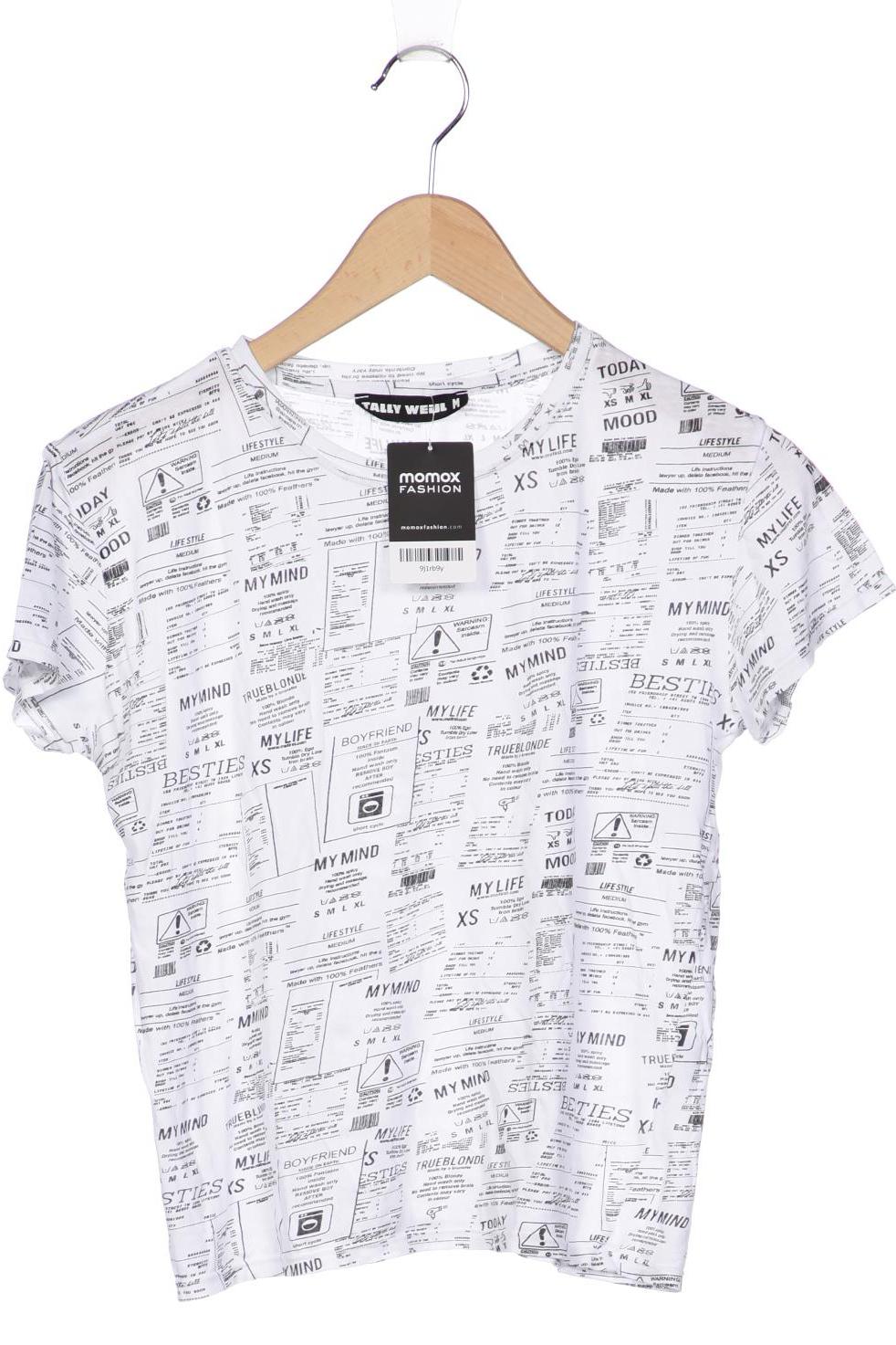 

Tally Weijl Damen T-Shirt, weiß, Gr. 38