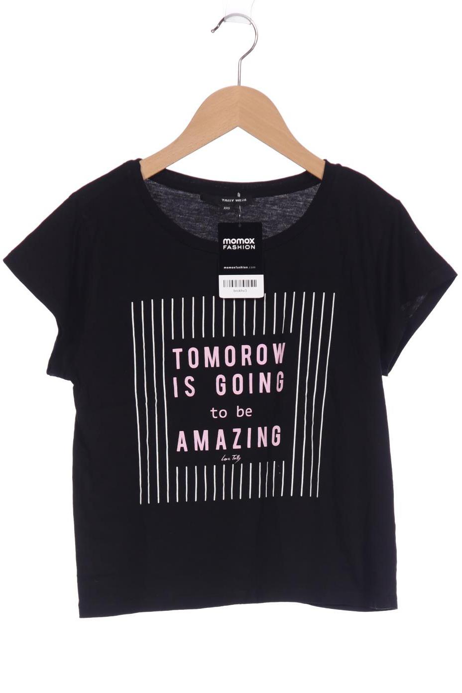 

Tally Weijl Damen T-Shirt, schwarz