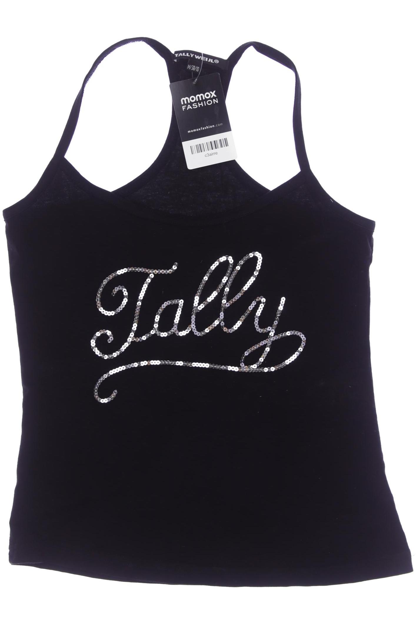 

Tally Weijl Damen Top, schwarz, Gr. 38