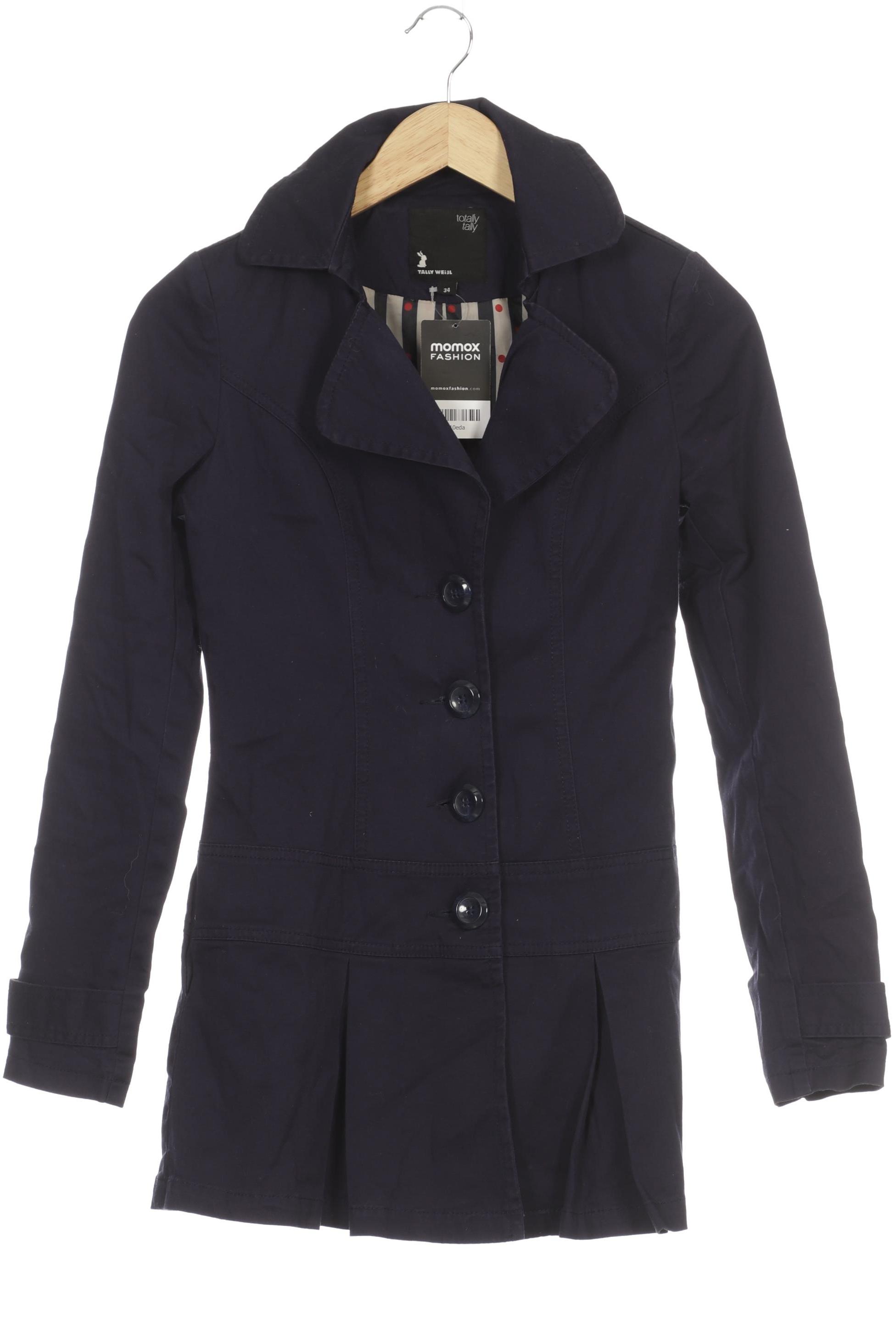 

Tally Weijl Damen Mantel, blau, Gr. 34