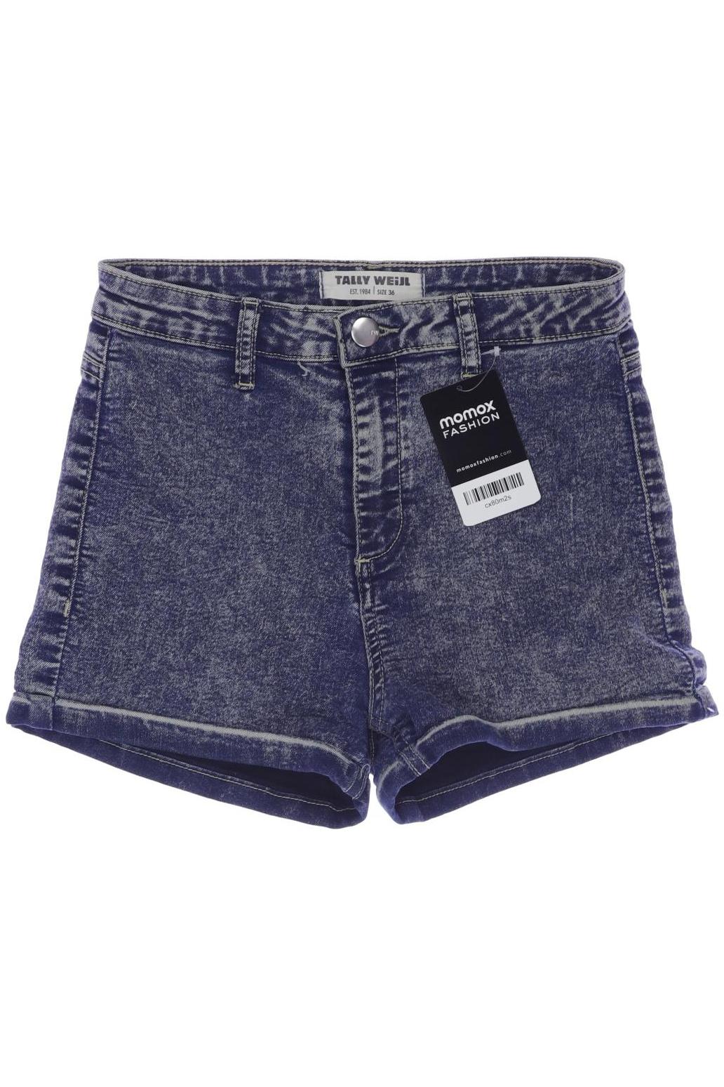 

Tally Weijl Damen Shorts, marineblau, Gr. 36