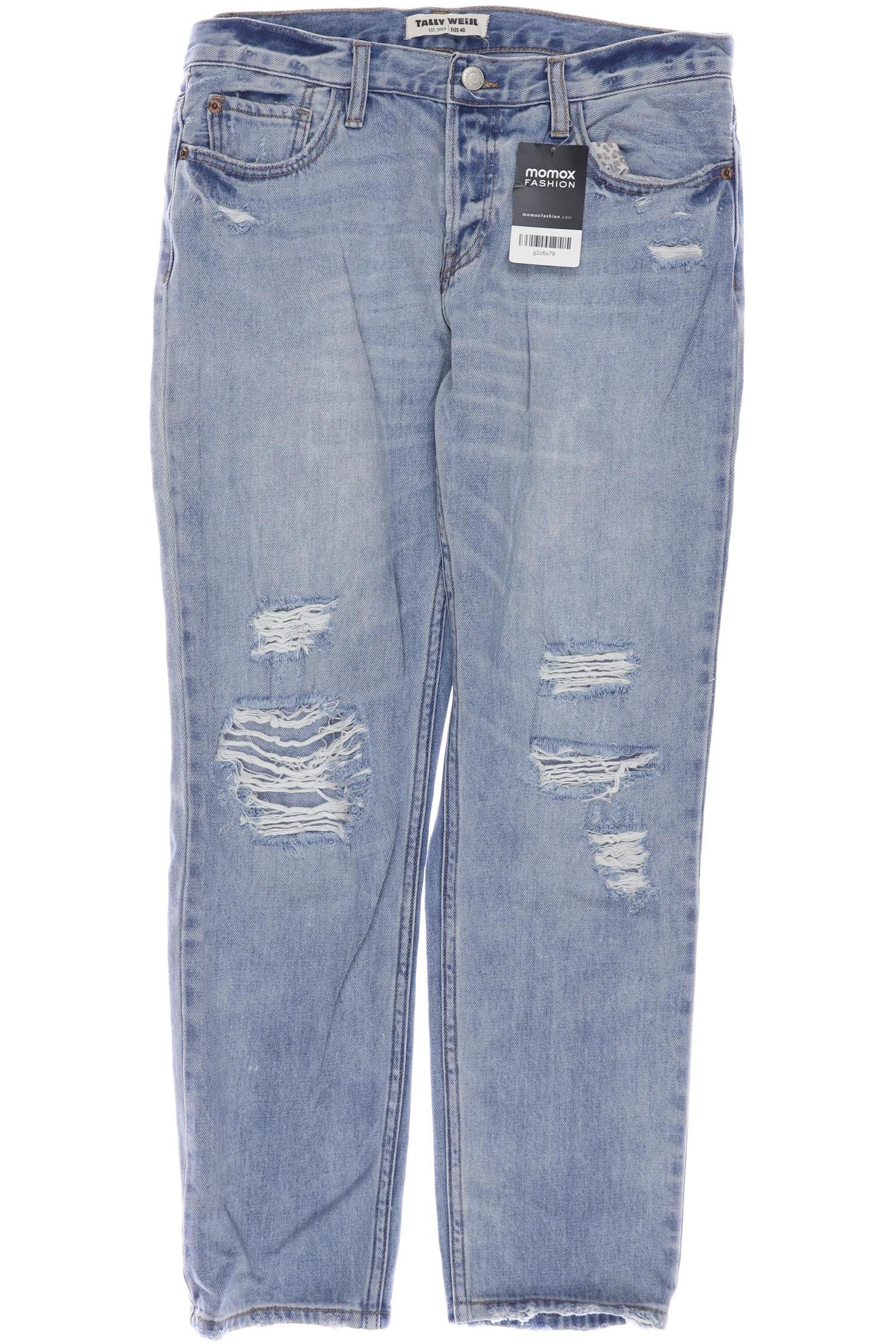 

Tally Weijl Damen Jeans, hellblau, Gr. 40