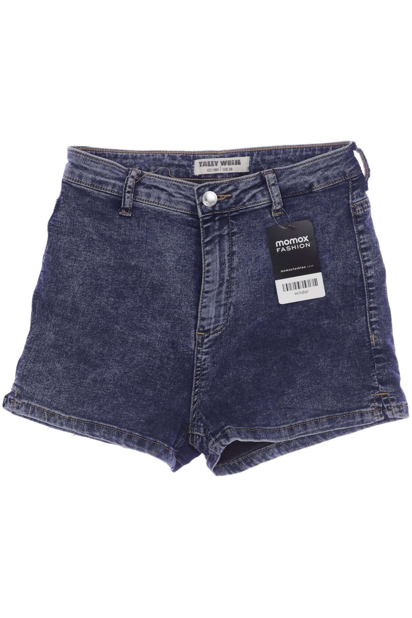 

Tally Weijl Damen Shorts, blau, Gr. 38