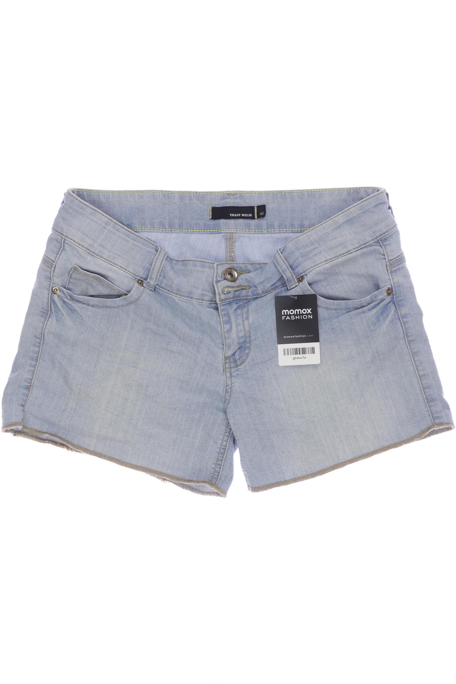 

Tally Weijl Damen Shorts, hellblau, Gr. 40