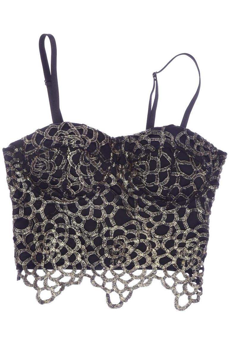 

Tally Weijl Damen Top, schwarz, Gr. 34