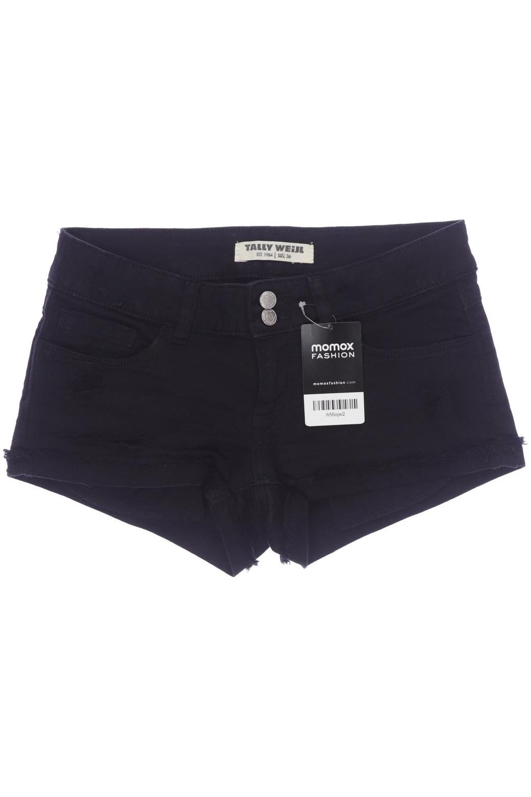 

Tally Weijl Damen Shorts, schwarz, Gr. 36