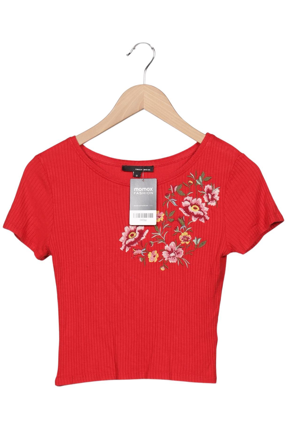 

Tally Weijl Damen T-Shirt, rot, Gr. 38