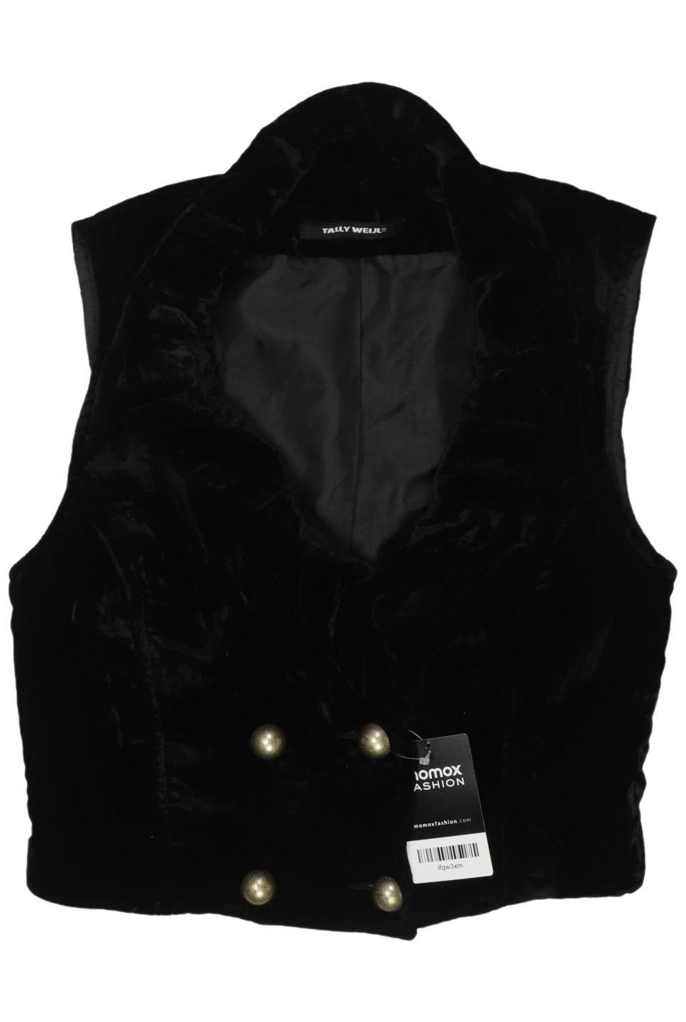 

Tally Weijl Damen Weste, schwarz, Gr. 38