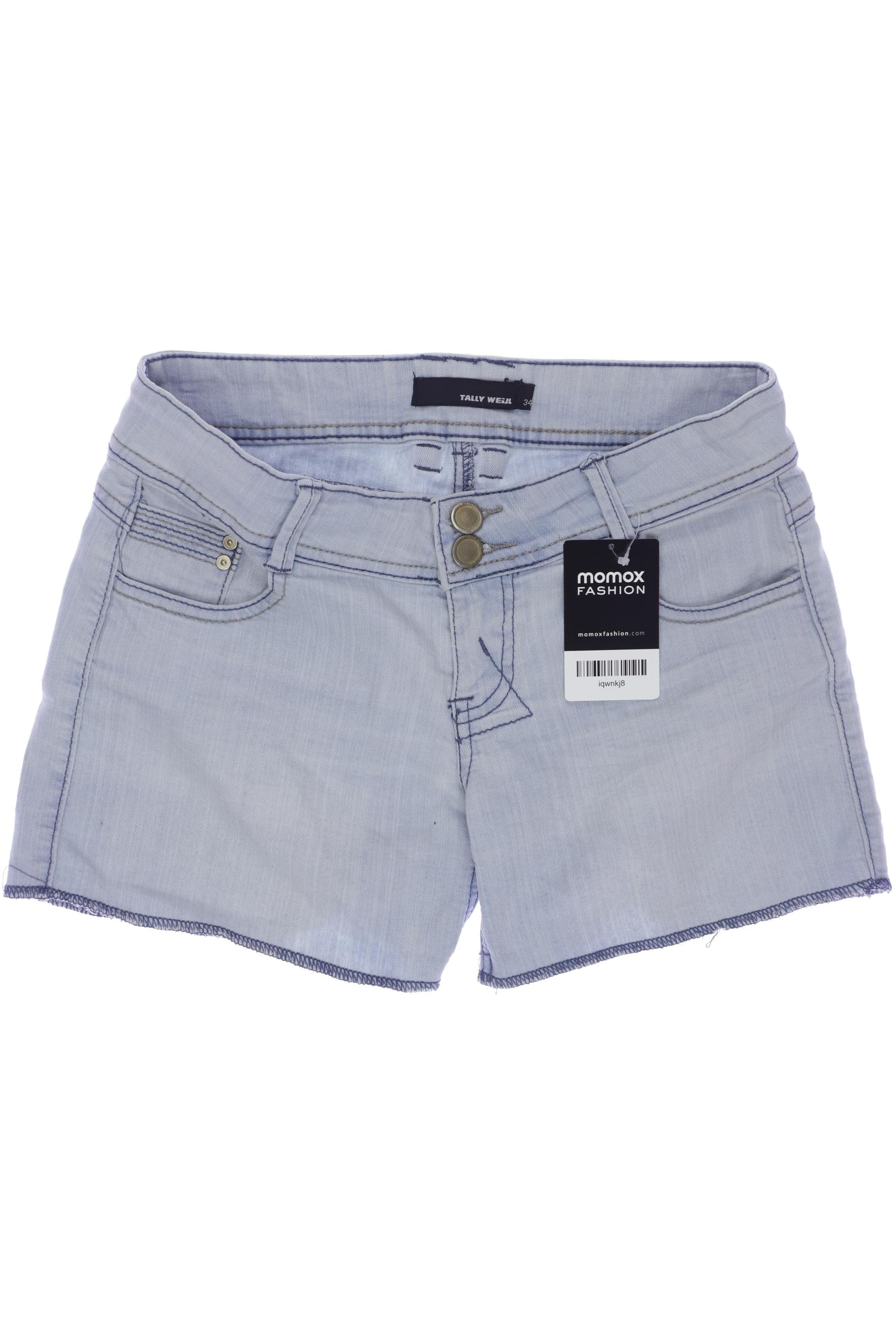 

Tally Weijl Damen Shorts, blau, Gr. 34