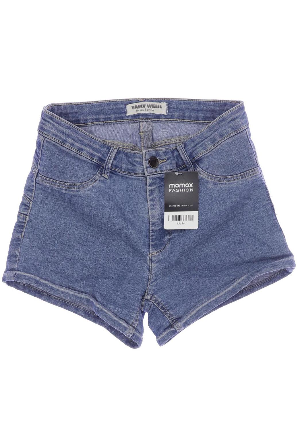 

Tally Weijl Damen Shorts, blau, Gr. 36