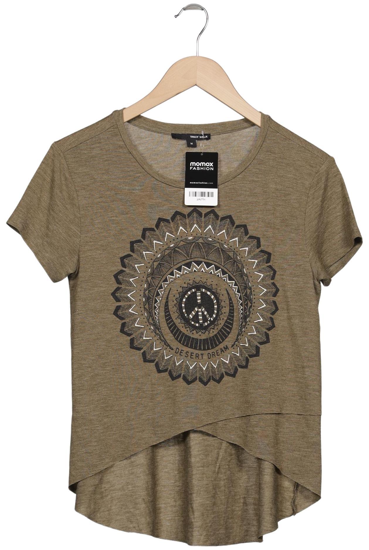 

Tally Weijl Damen T-Shirt, grün, Gr. 38