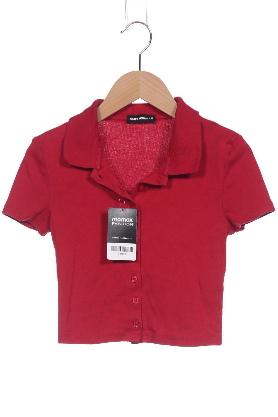 

Tally Weijl Damen Poloshirt, rot, Gr. 34