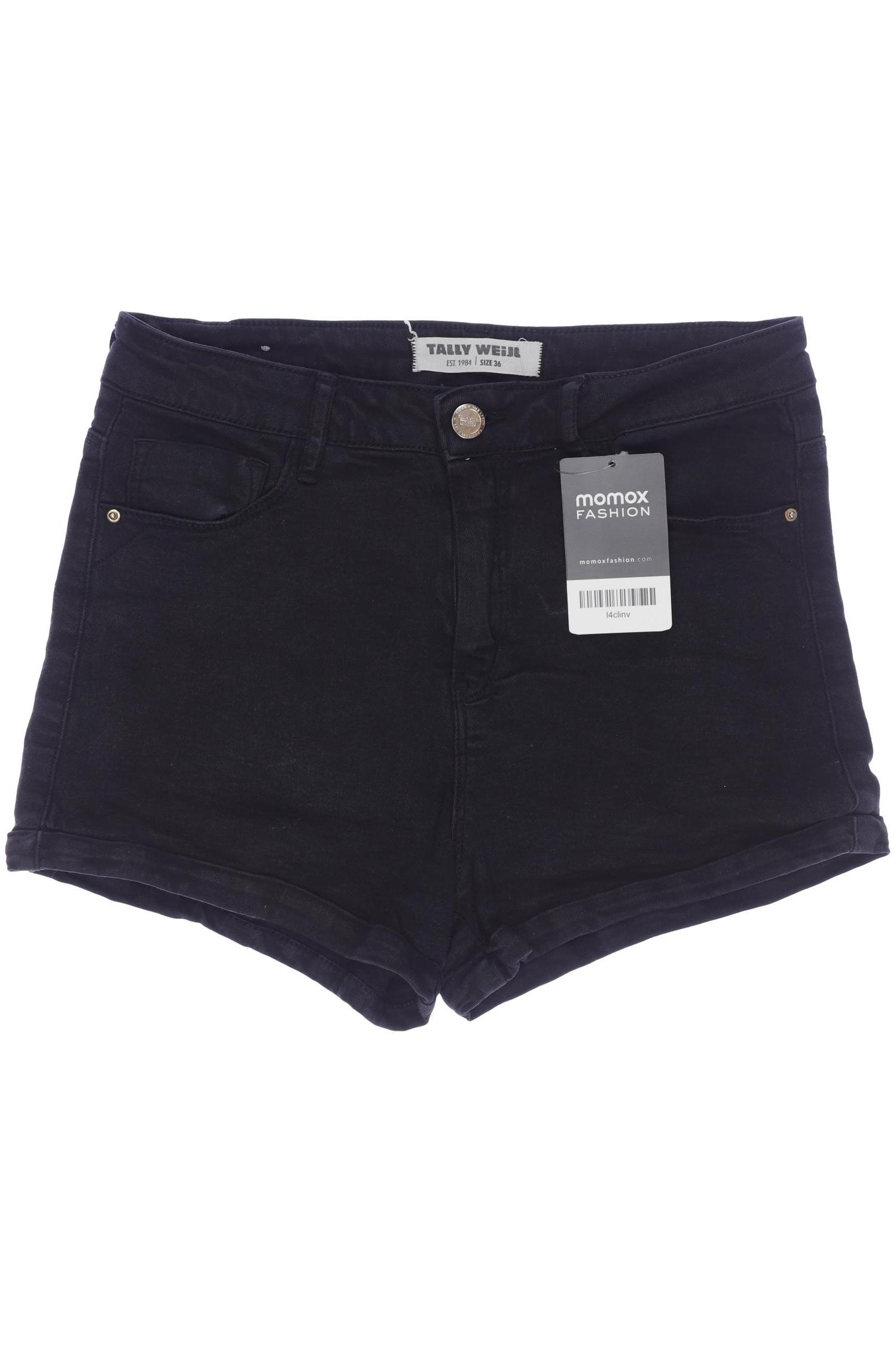 

Tally Weijl Damen Shorts, schwarz, Gr. 36