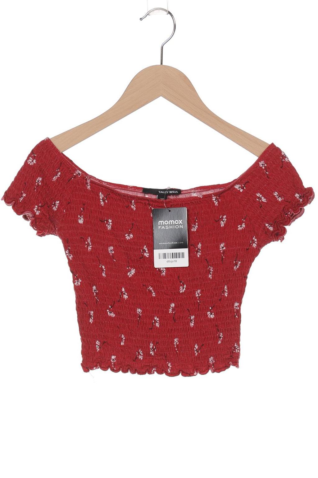 

Tally Weijl Damen T-Shirt, rot, Gr. 34