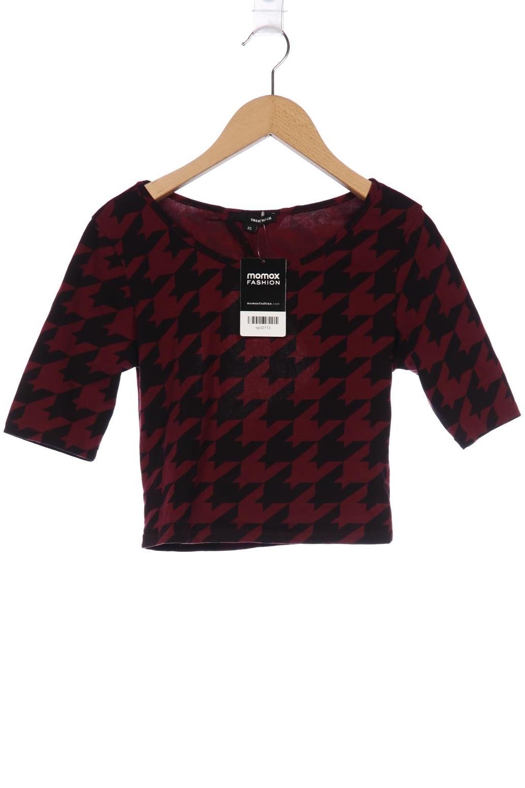 

Tally Weijl Damen T-Shirt, bordeaux, Gr. 34