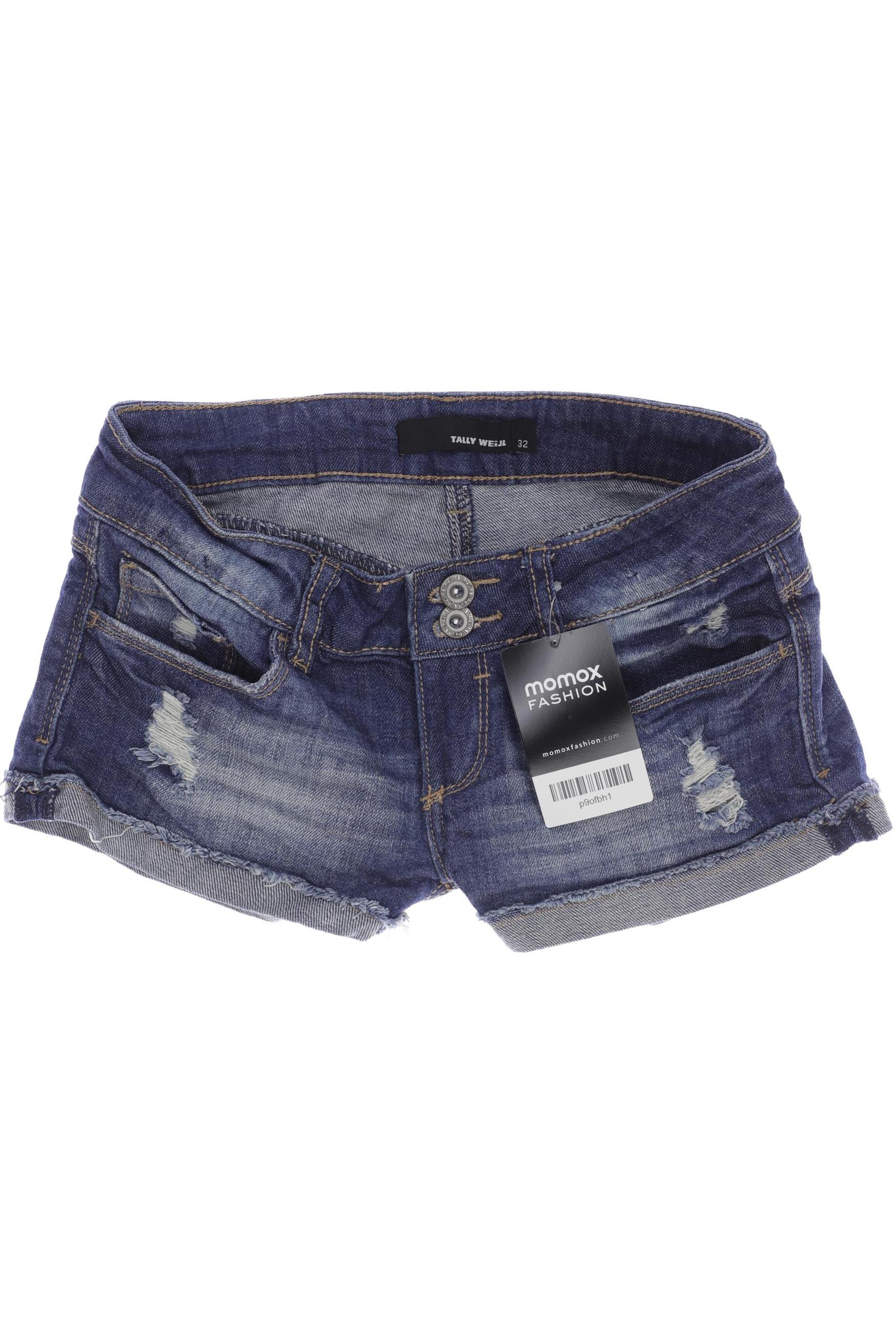 

Tally Weijl Damen Shorts, blau, Gr. 32