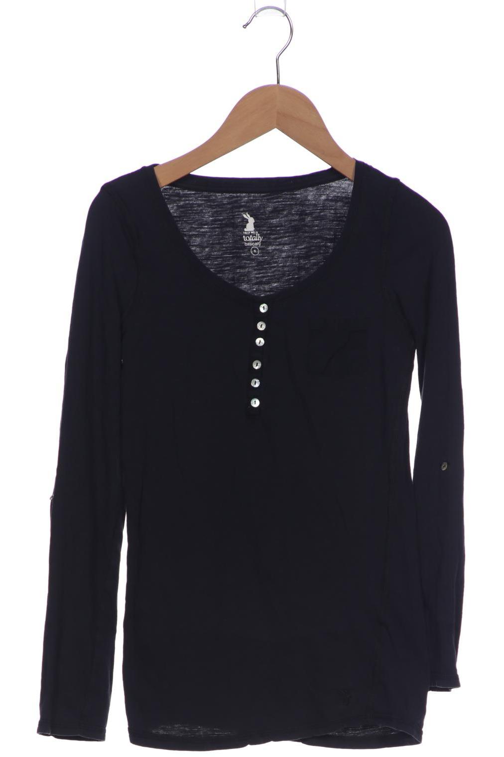 

Tally Weijl Damen Langarmshirt, marineblau, Gr. 36