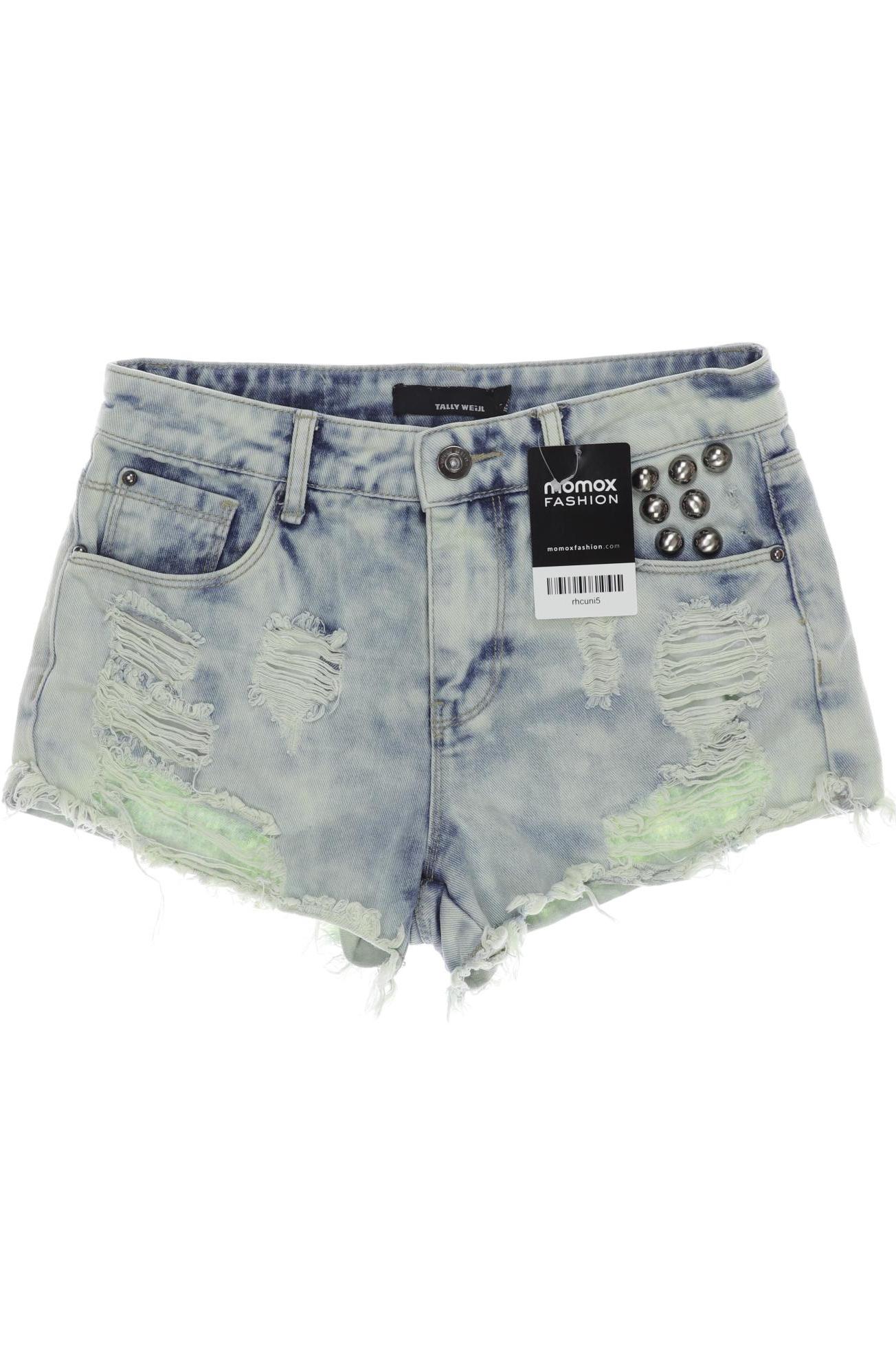 

Tally Weijl Damen Shorts, grün, Gr. 34