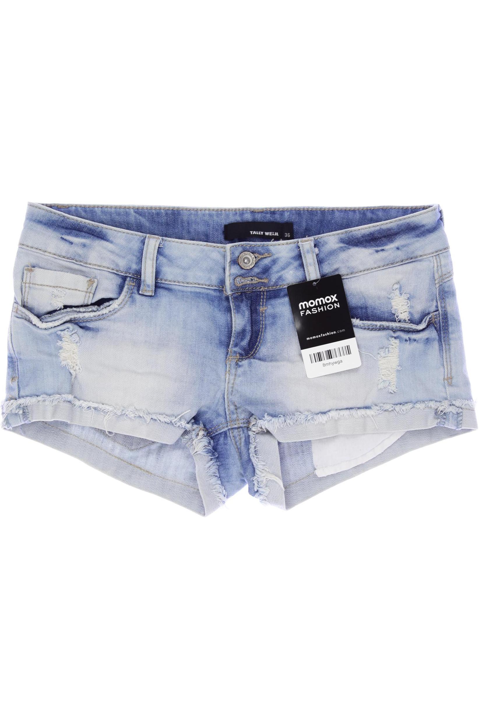 

Tally Weijl Damen Shorts, blau, Gr. 36
