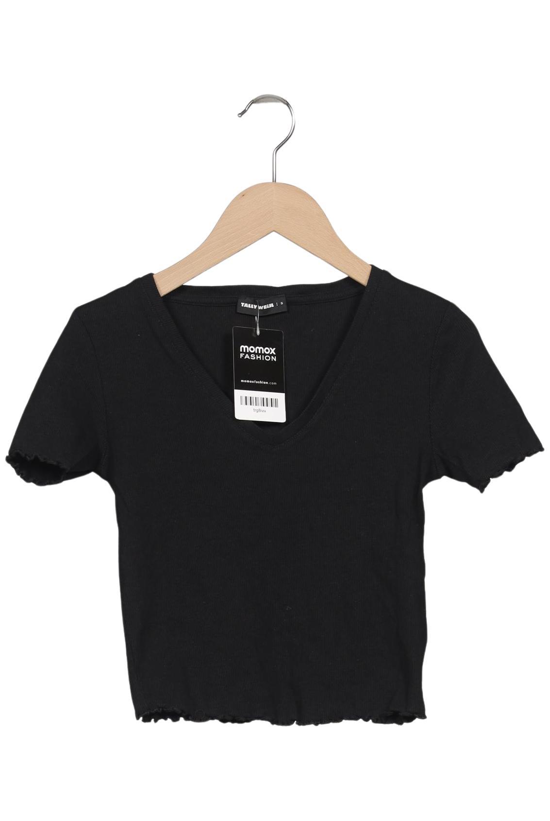 

Tally Weijl Damen T-Shirt, schwarz, Gr. 36