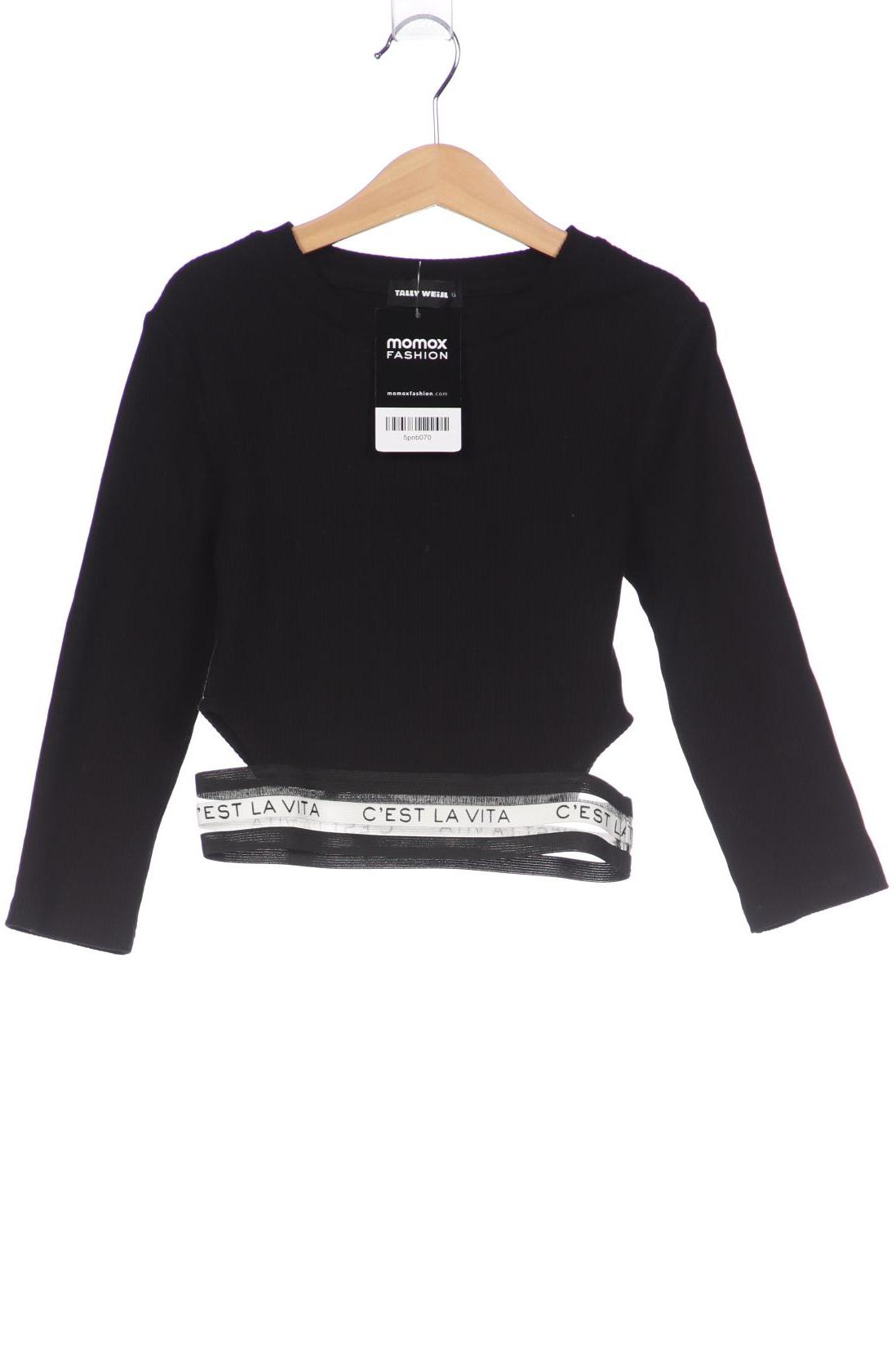 

Tally Weijl Damen Langarmshirt, schwarz, Gr. 34