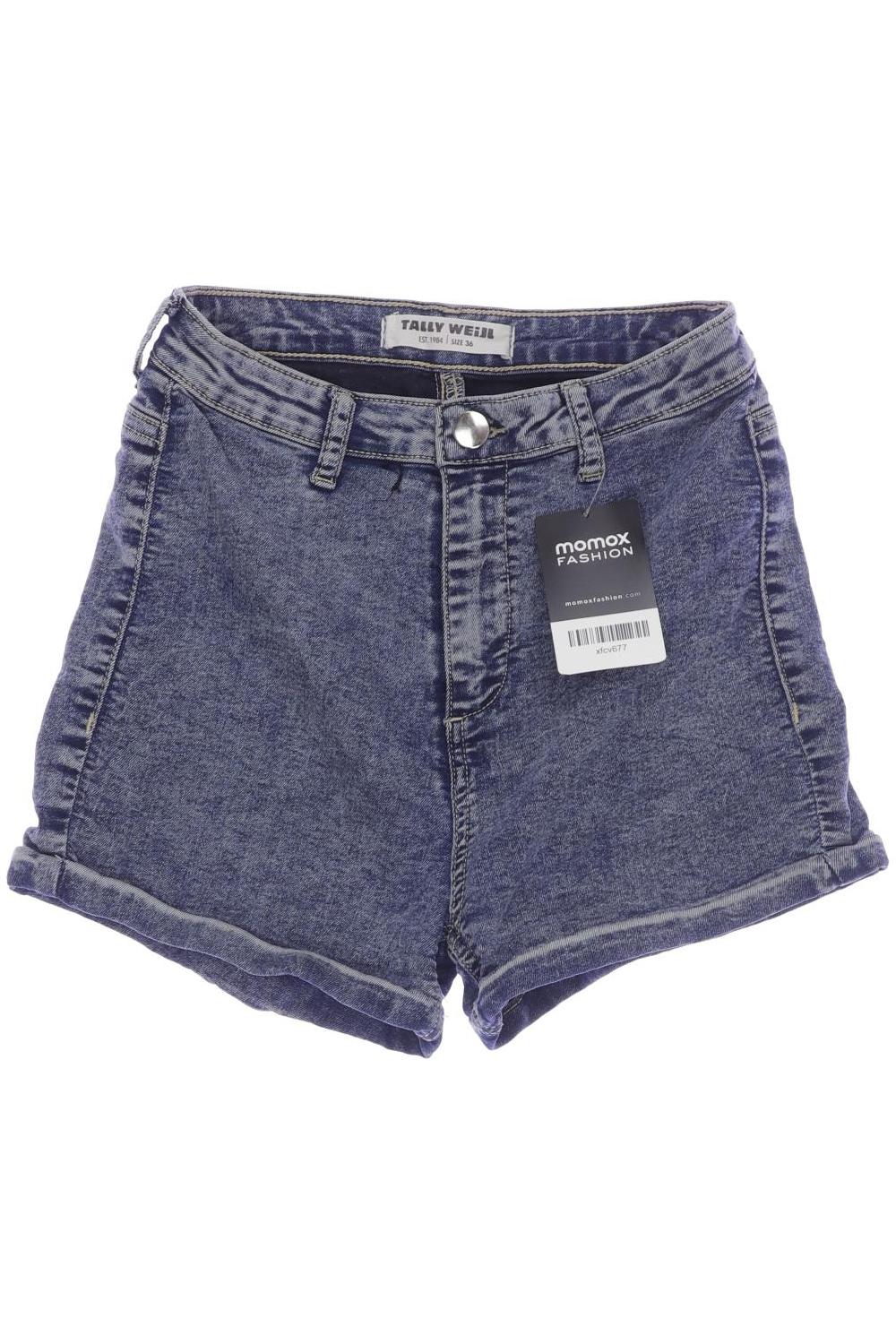 

Tally Weijl Damen Shorts, blau, Gr. 36