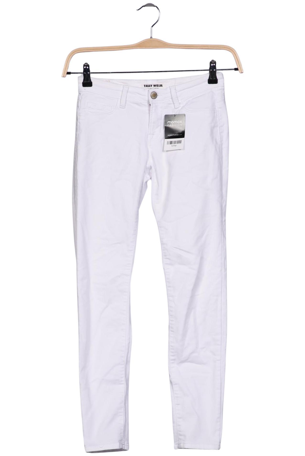

Tally Weijl Damen Stoffhose, weiß, Gr. 34