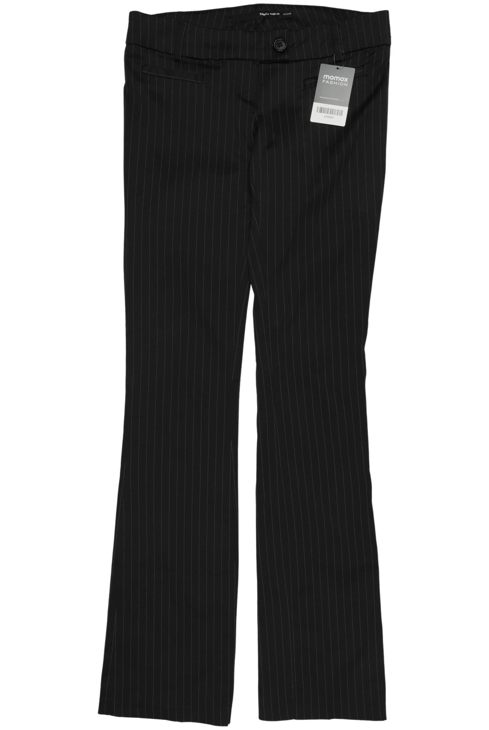 

Tally Weijl Damen Stoffhose, schwarz, Gr. 34