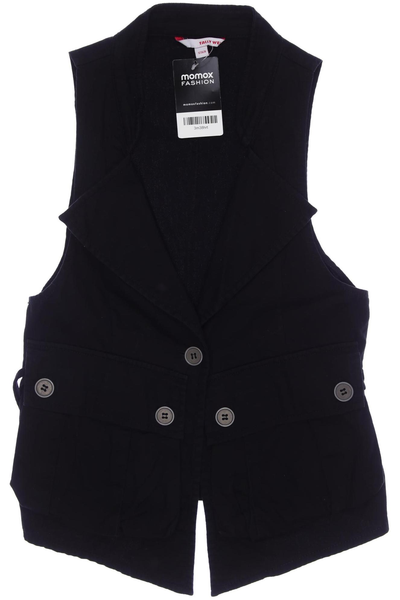 

Tally Weijl Damen Weste, schwarz, Gr. 36