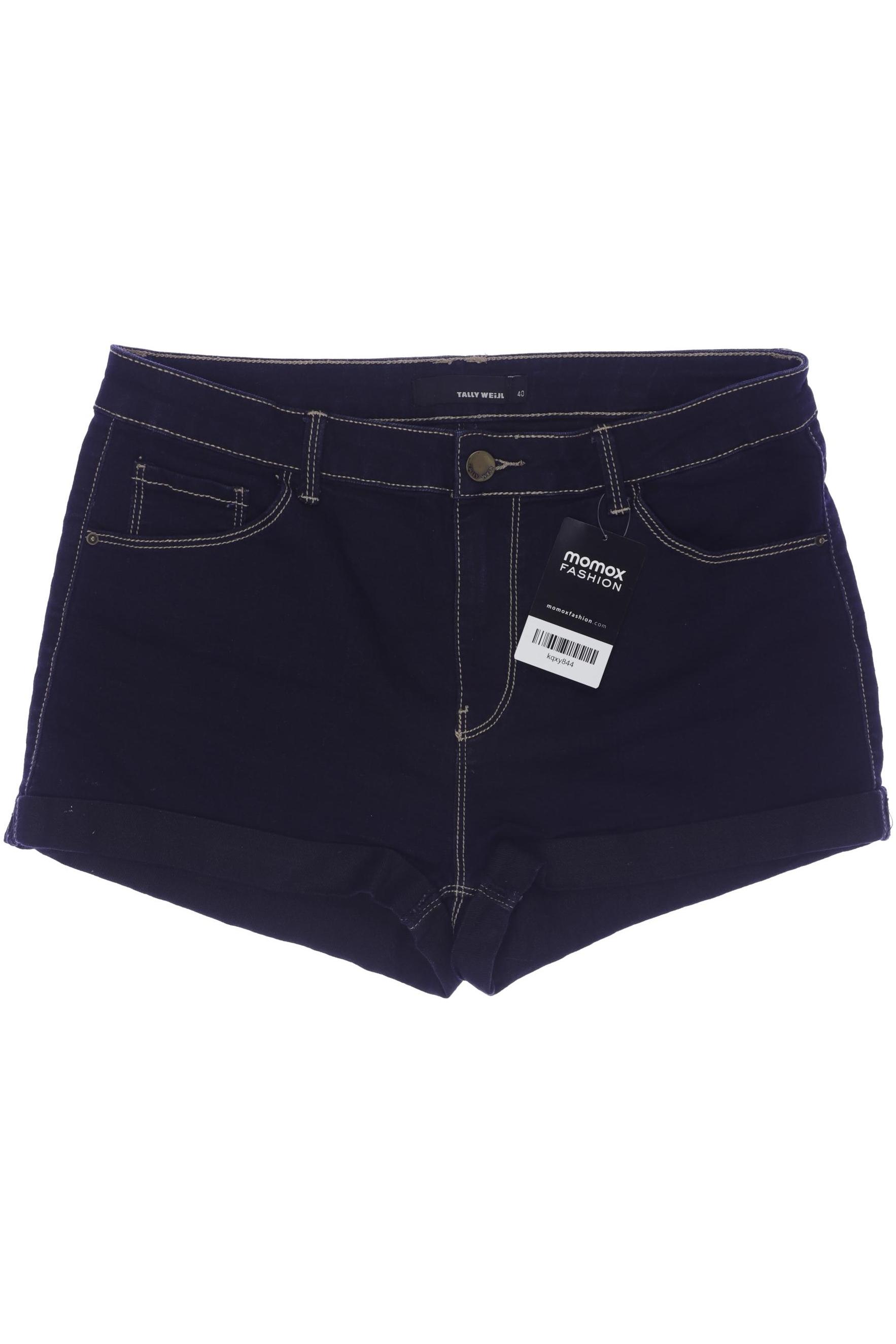 

Tally Weijl Damen Shorts, marineblau, Gr. 40