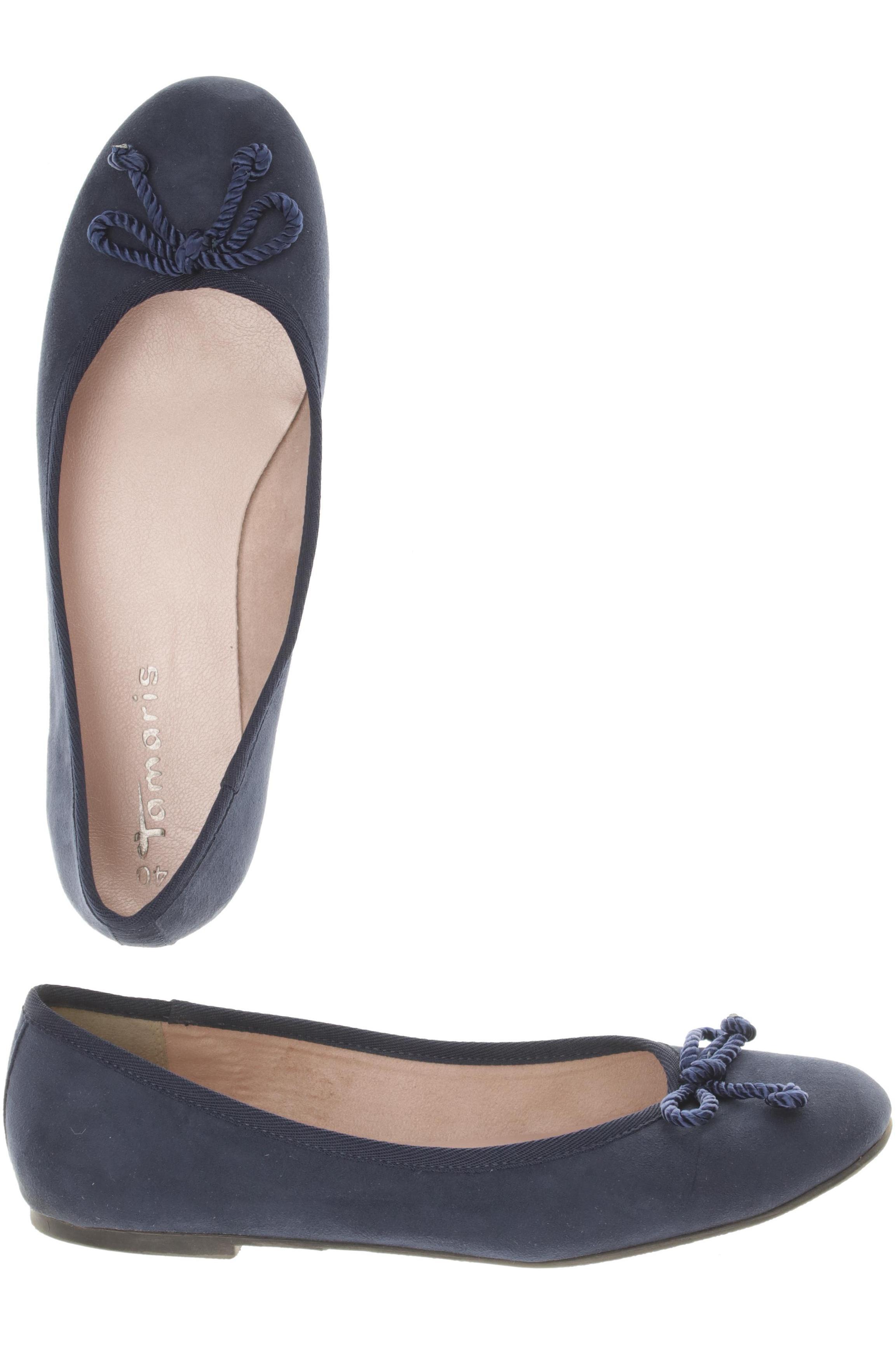 

Tamaris Damen Ballerinas, blau, Gr. 40