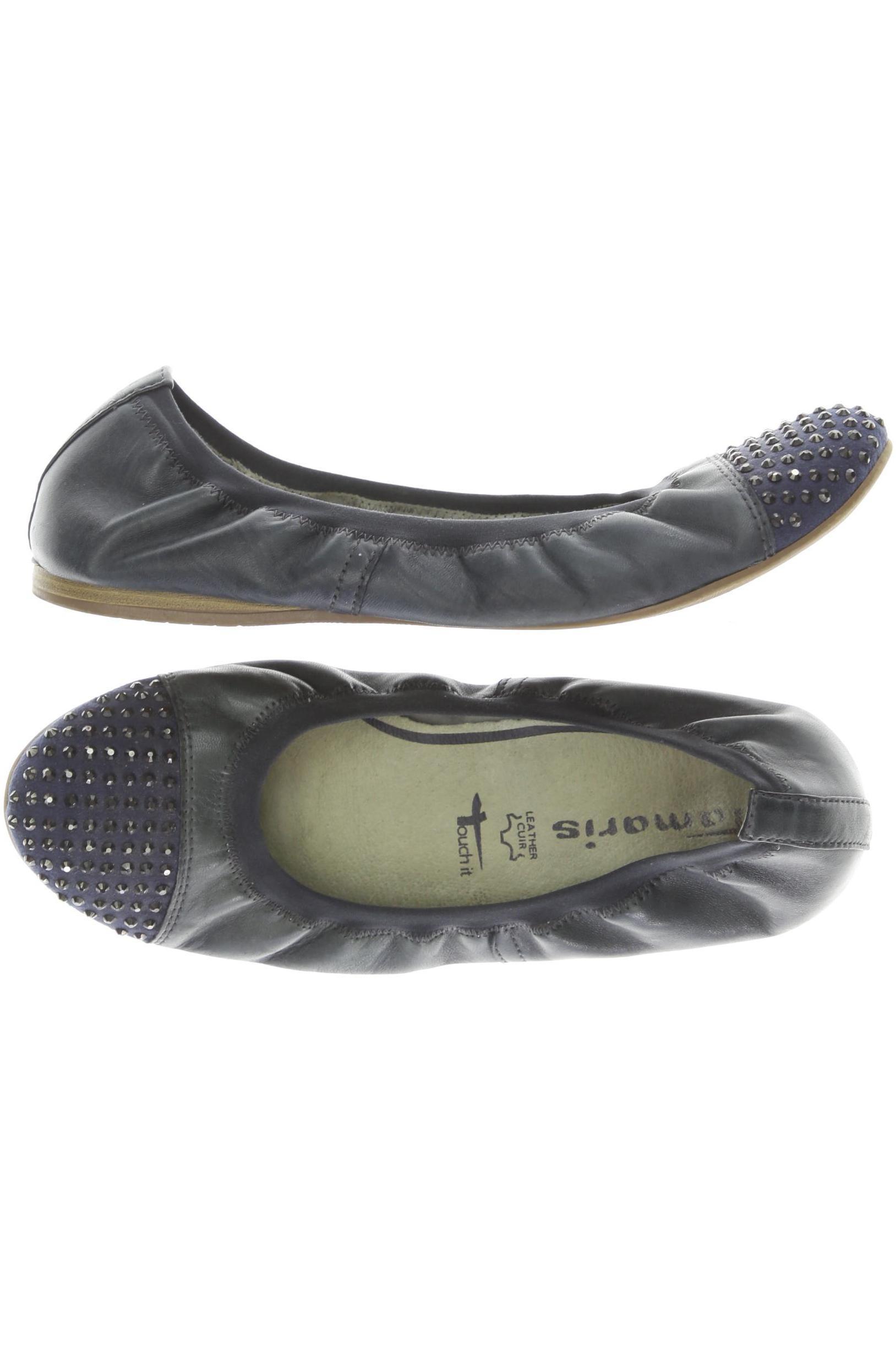 

Tamaris Damen Ballerinas, blau, Gr. 38