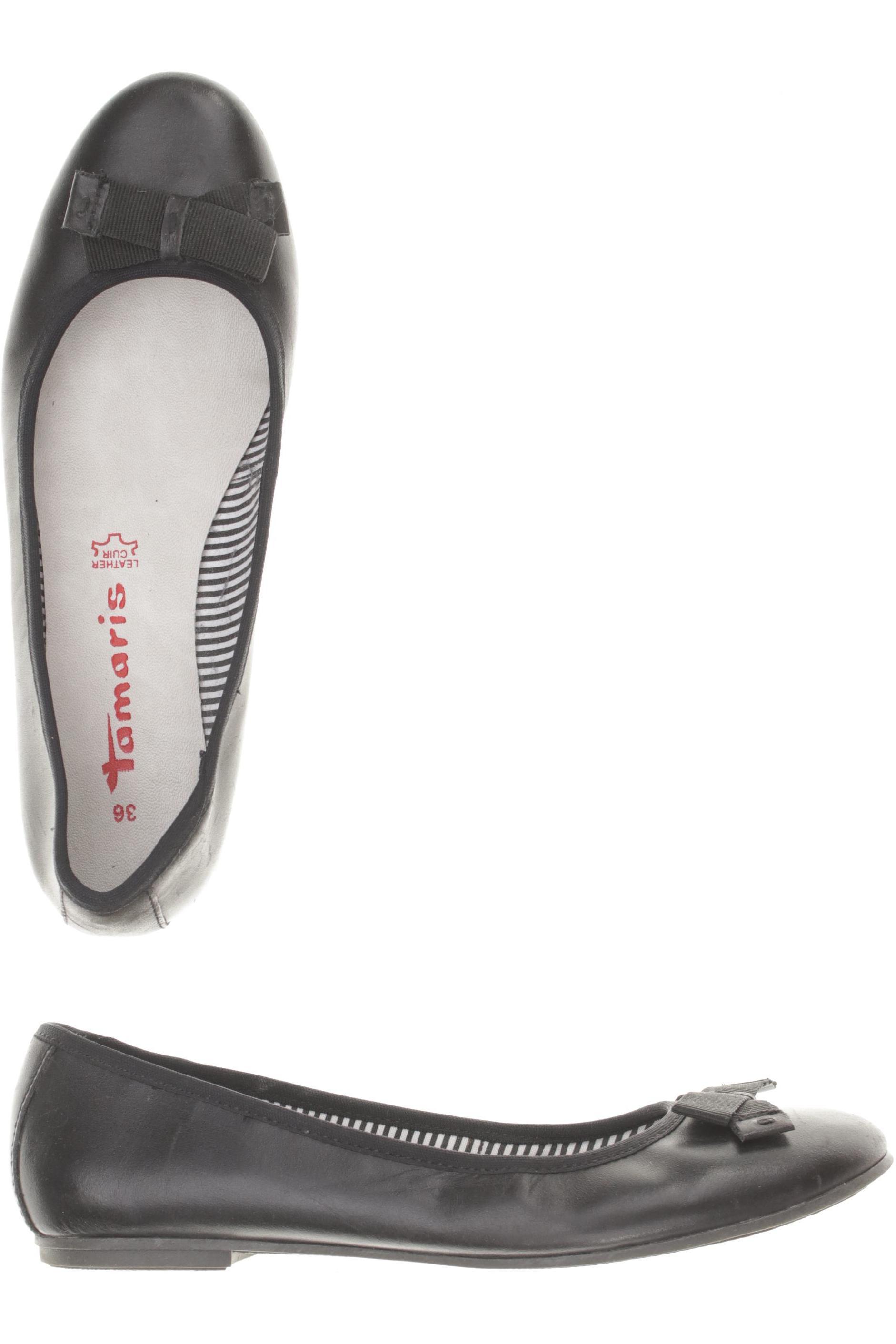 

Tamaris Damen Ballerinas, schwarz, Gr. 36