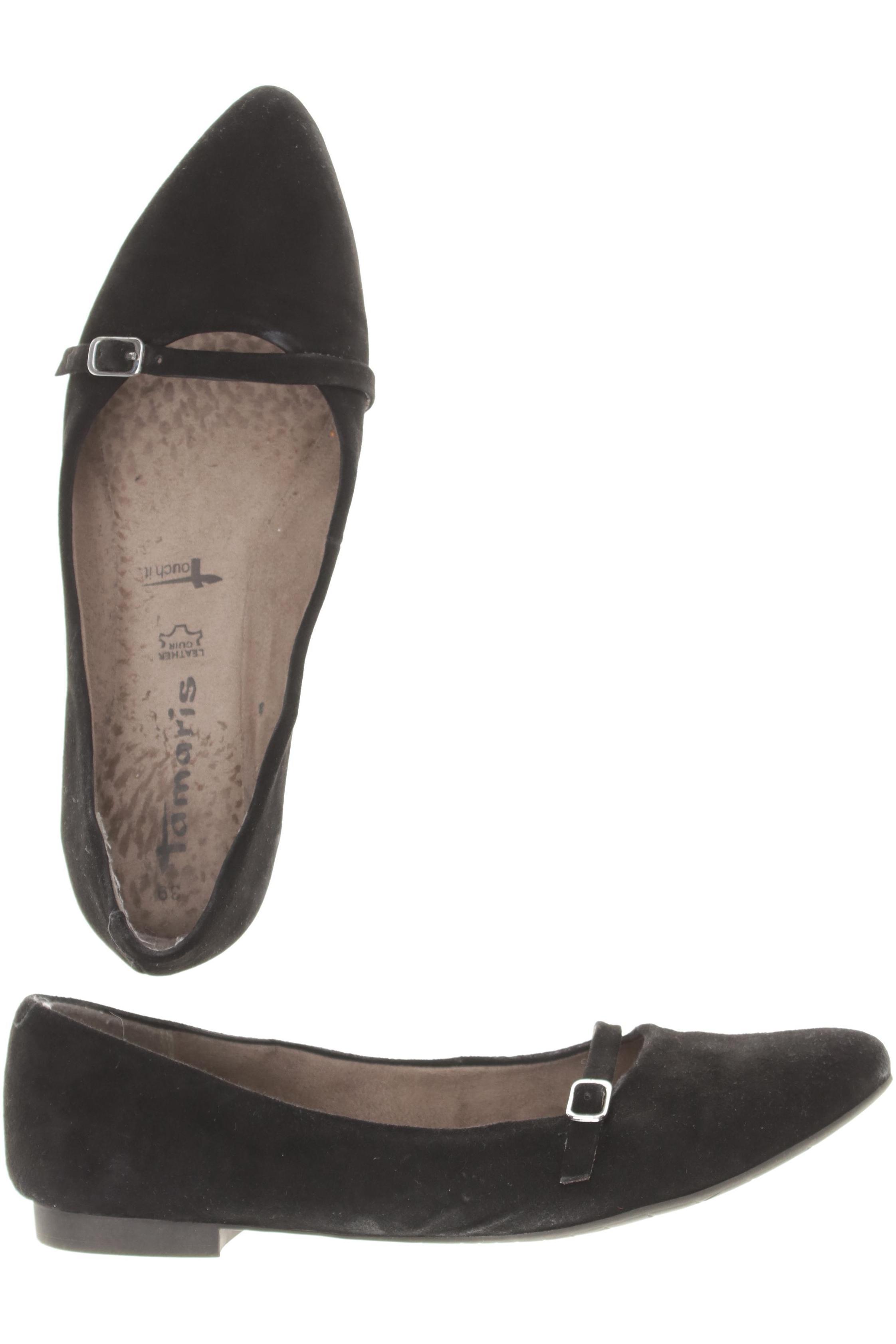 

Tamaris Damen Ballerinas, schwarz, Gr. 39