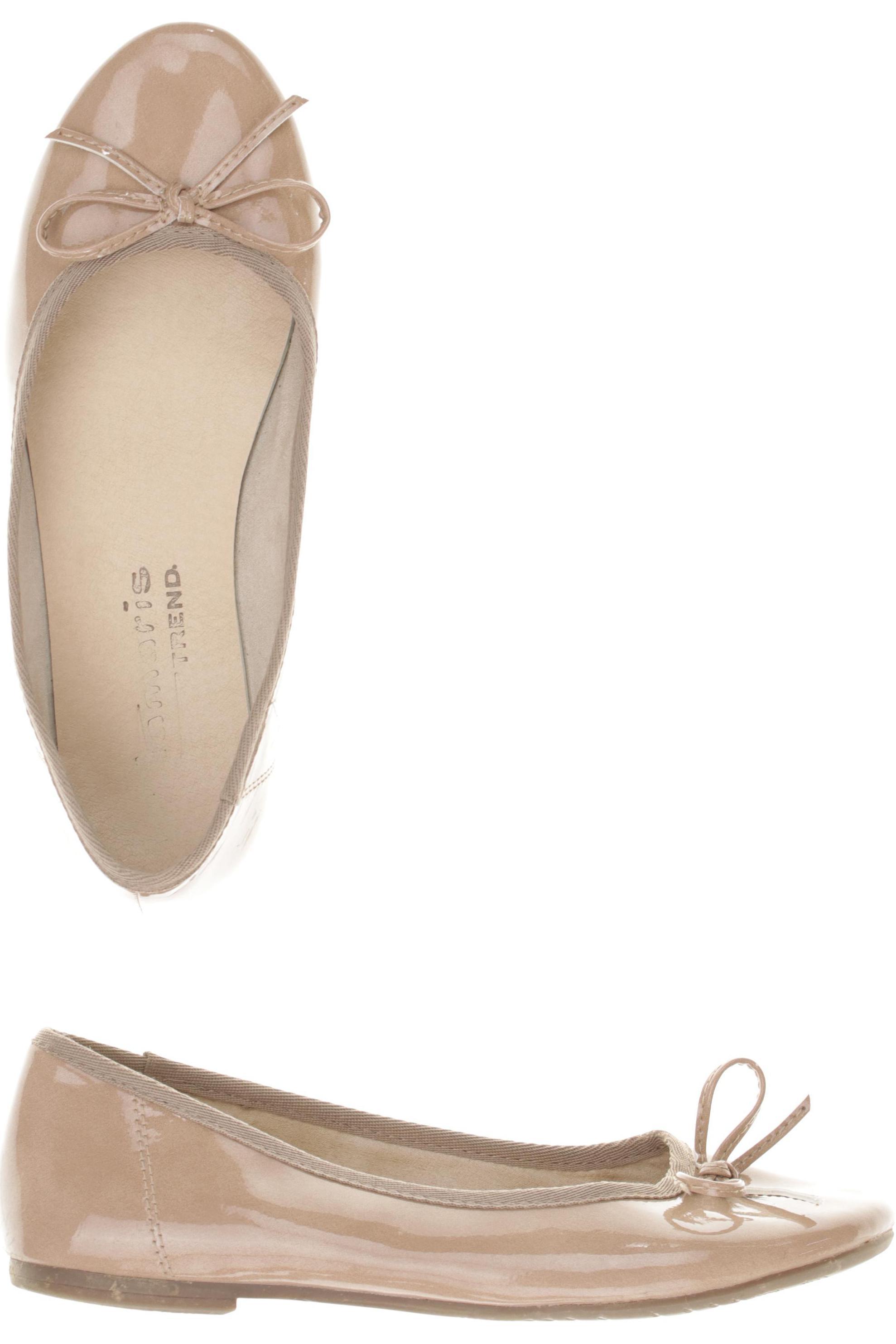 

Tamaris Damen Ballerinas, beige, Gr. 37