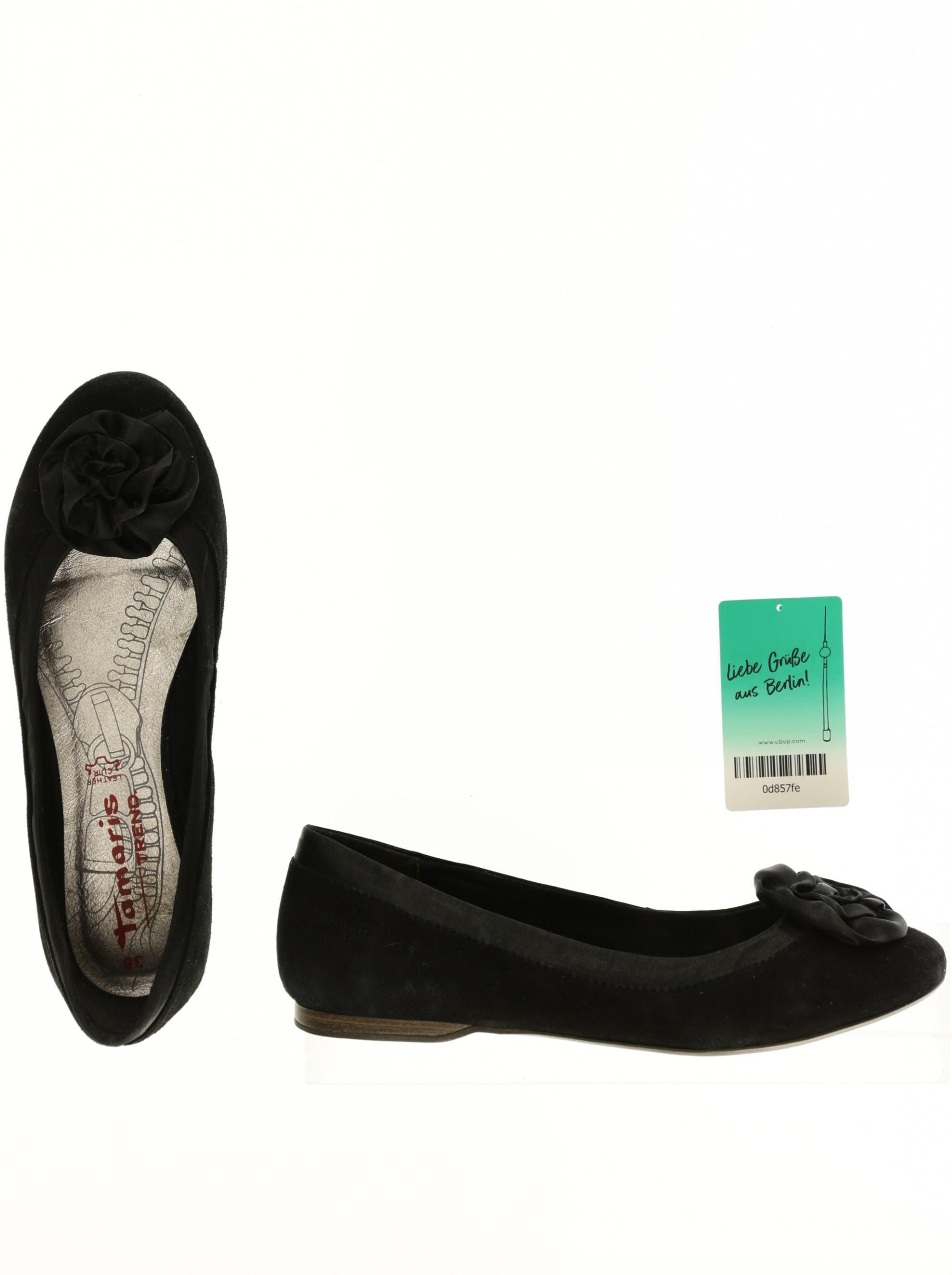 

Tamaris Damen Ballerinas, schwarz, Gr. 38