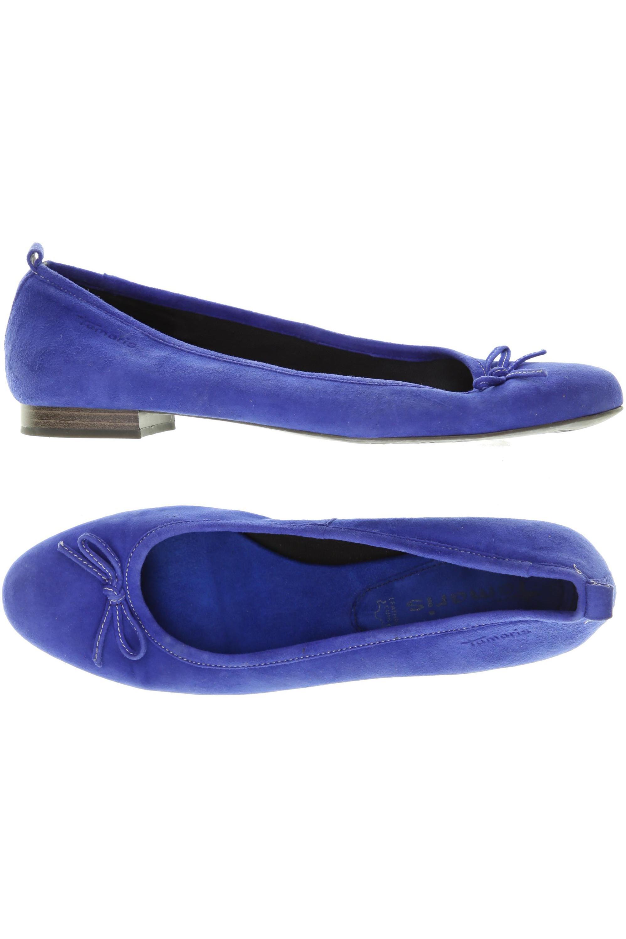 

Tamaris Damen Ballerinas, blau, Gr. 40