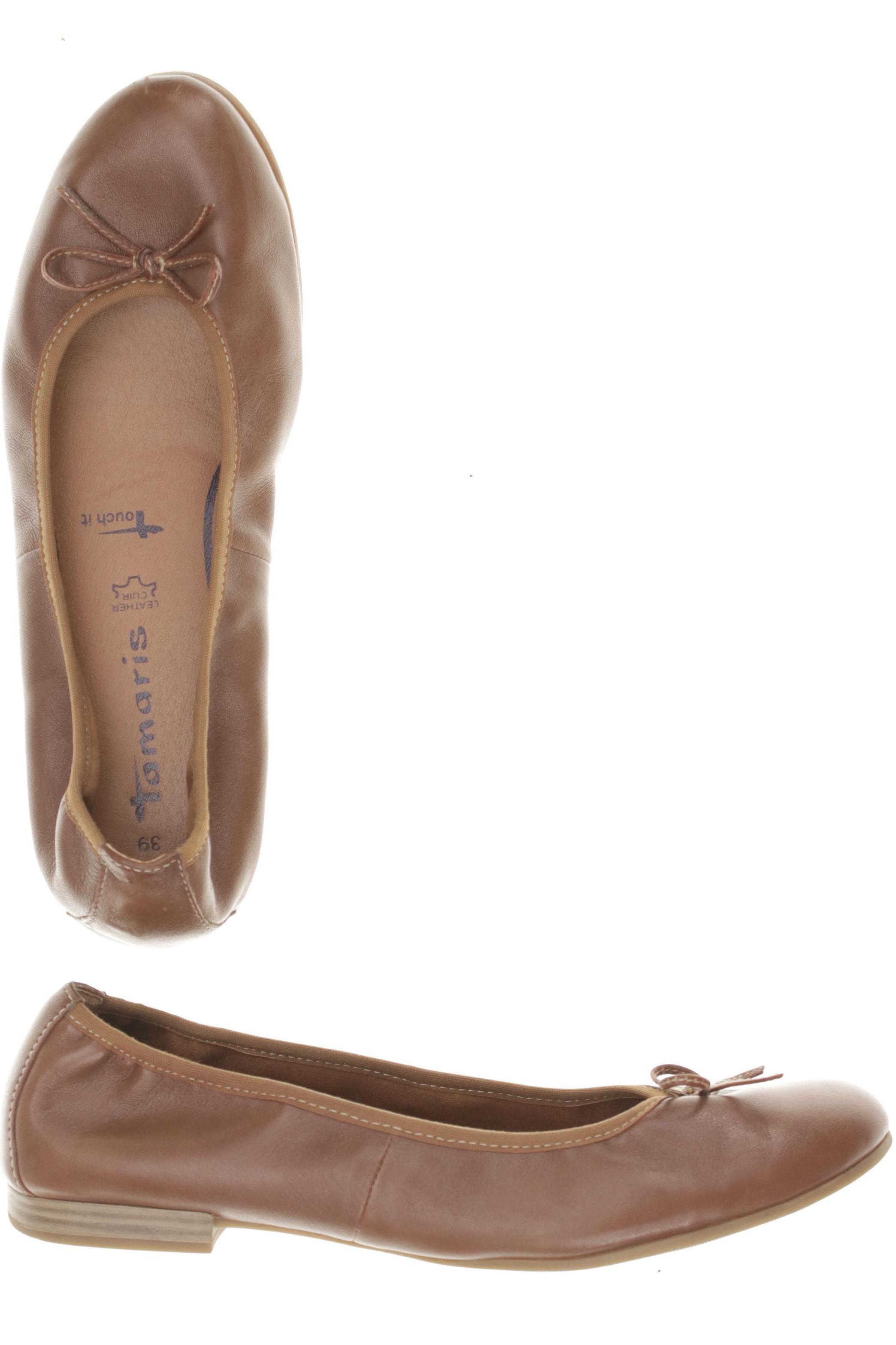 

Tamaris Damen Ballerinas, braun, Gr. 39