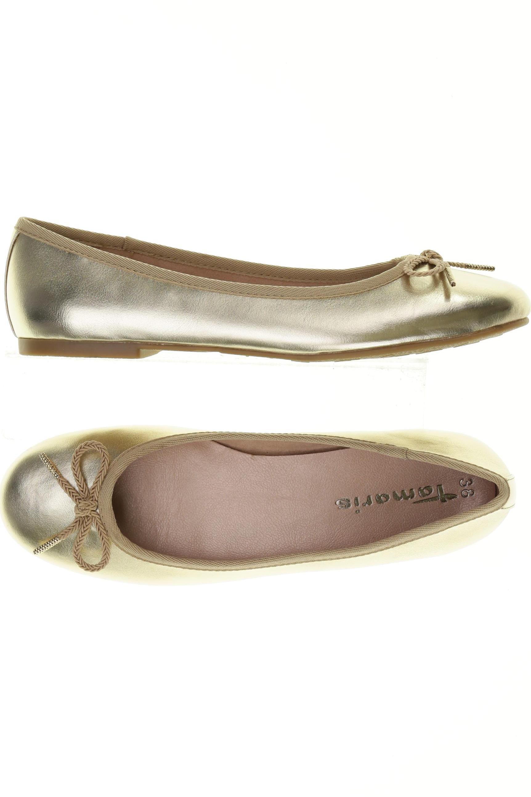 

Tamaris Damen Ballerinas, beige, Gr. 38