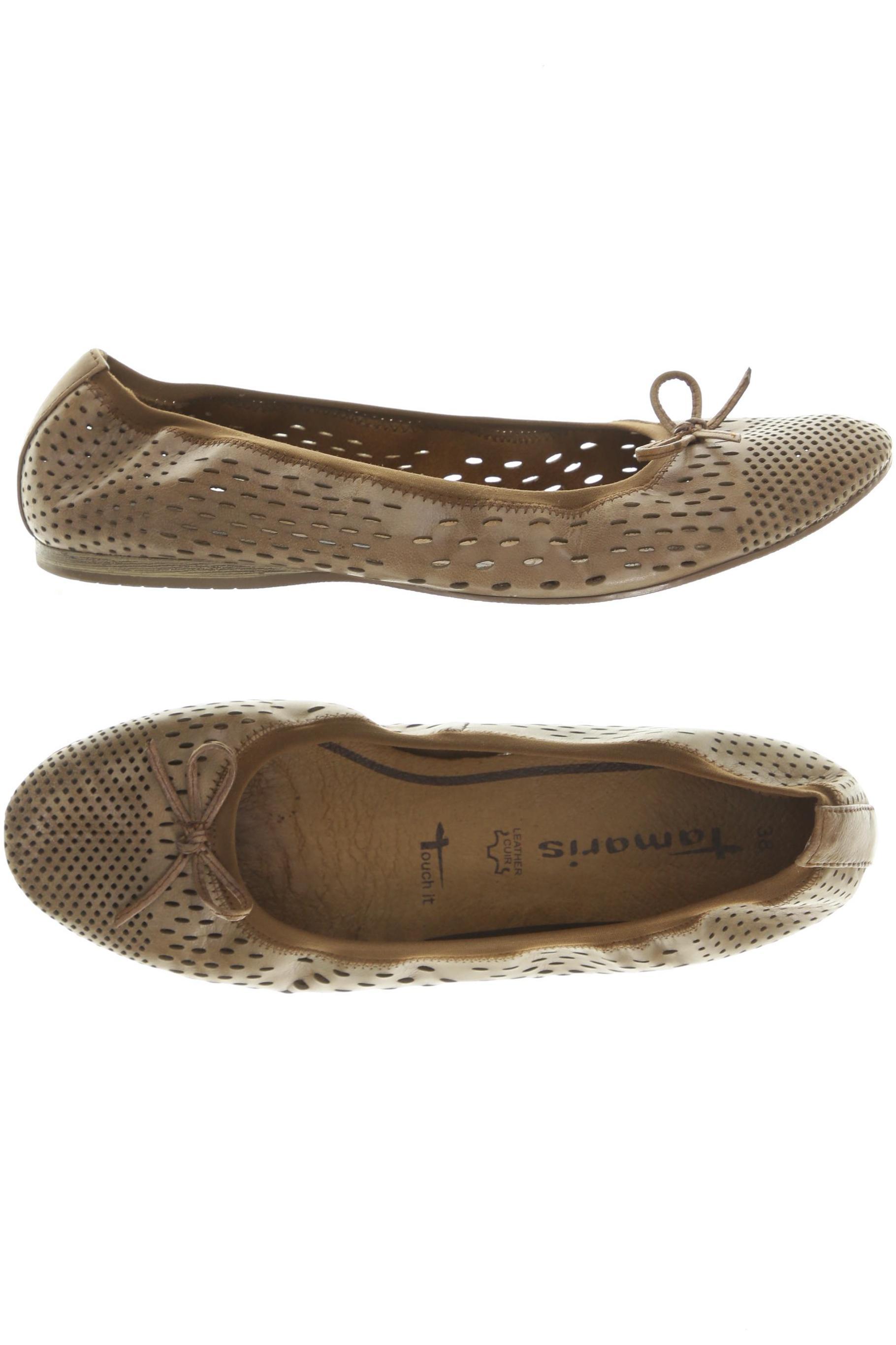 

Tamaris Damen Ballerinas, braun, Gr. 38